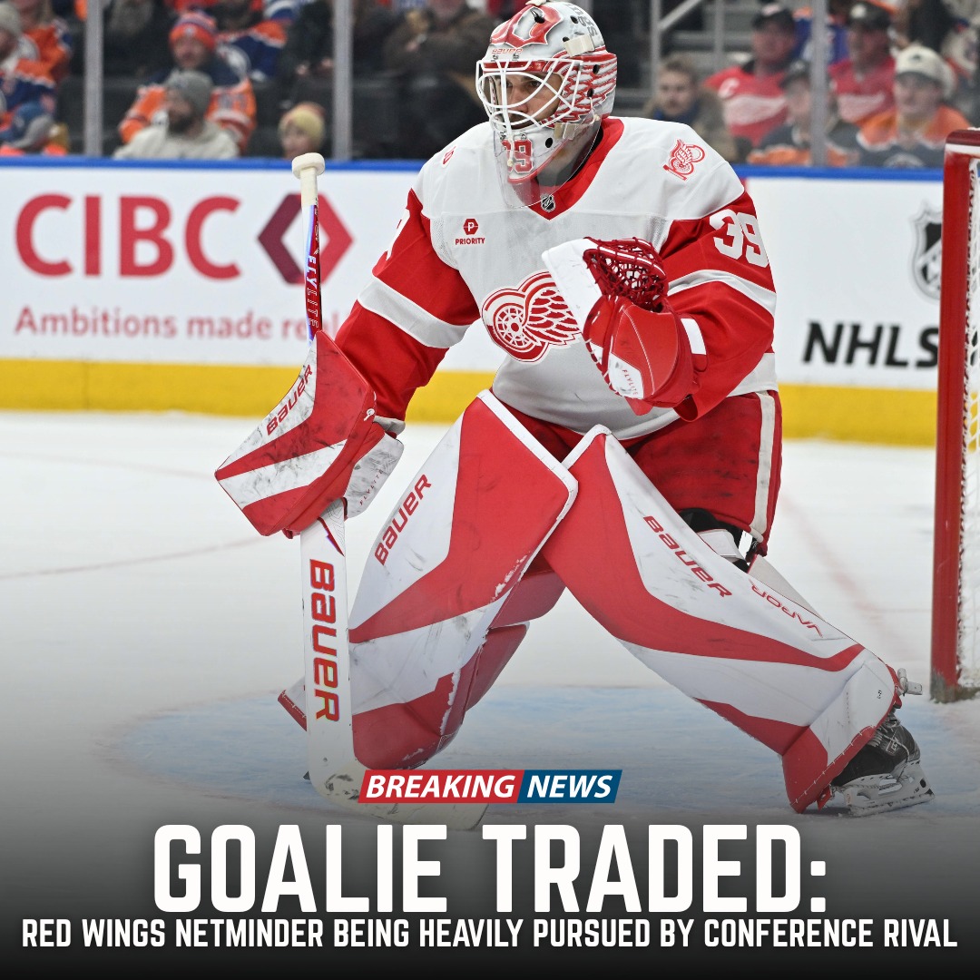 Red - Red Wings netminder could be on his way out 👇 ... Details: https ...