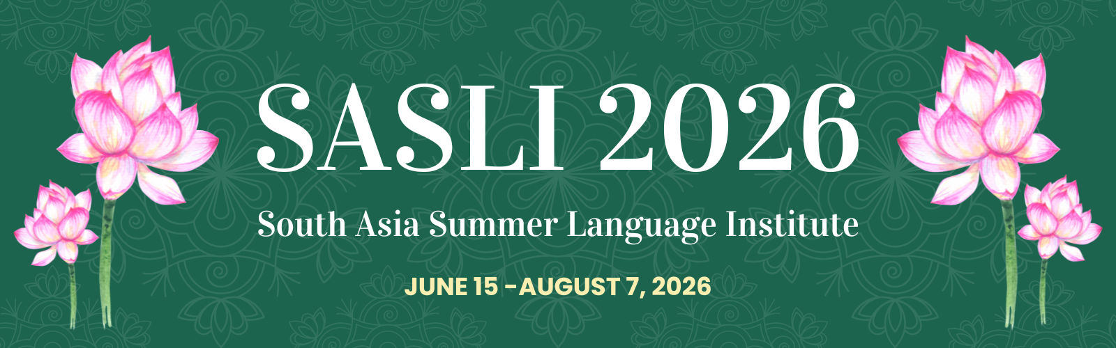 South Asia Summer Language Institute - SASLI | Madison WI