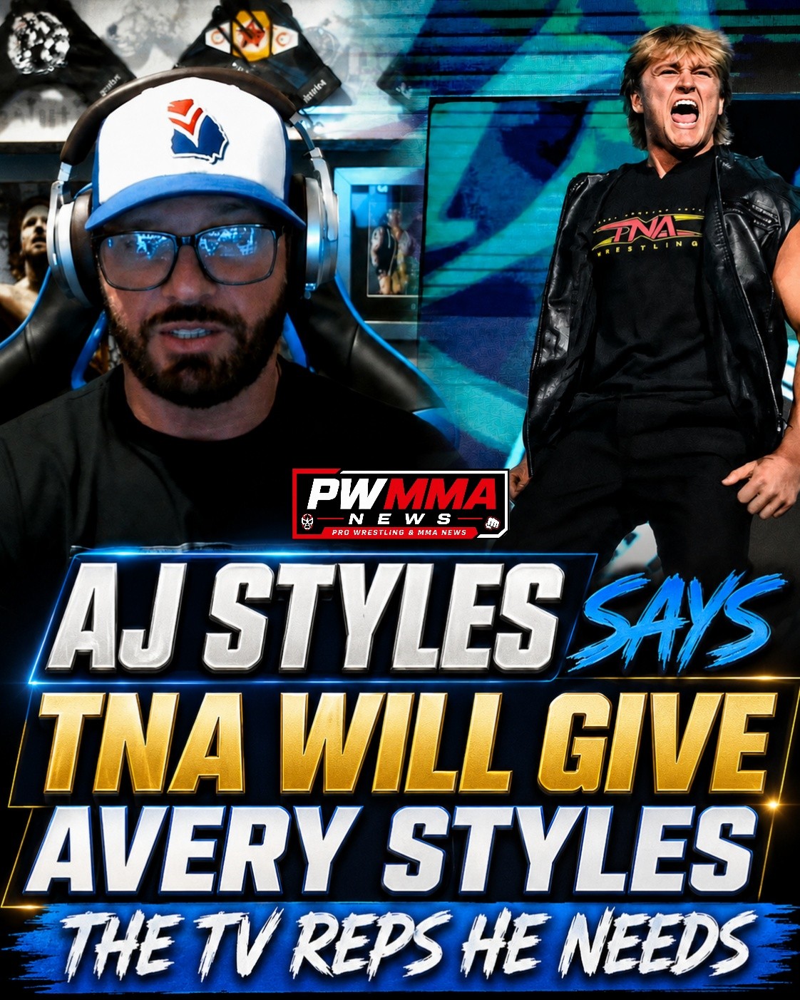 AJStyles Says #TNA Will Give Avery Valuable Television Experience. 😮