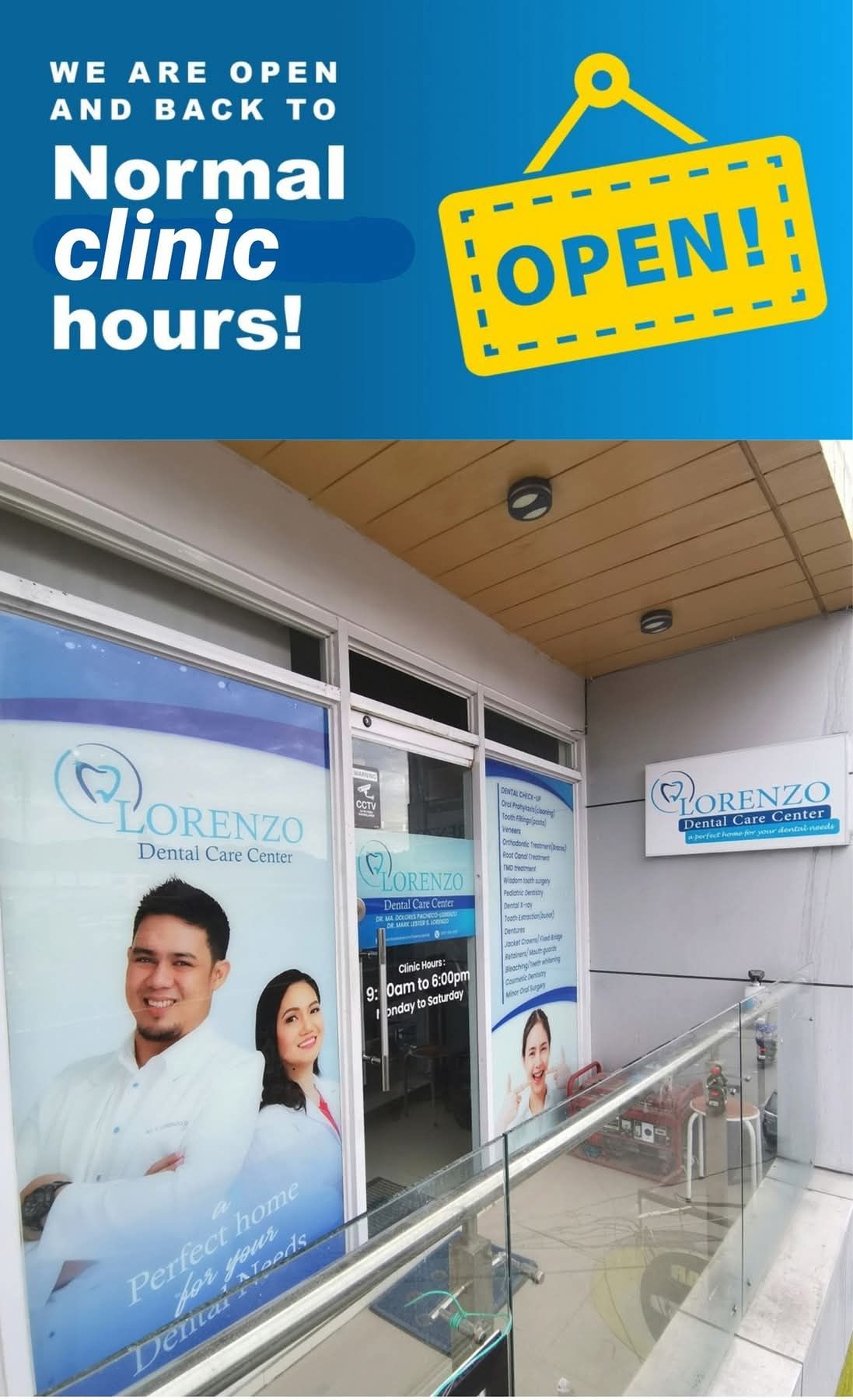 Lorenzo - We are thrilled to announce that LORENZO DENTAL CARE CENTER ...