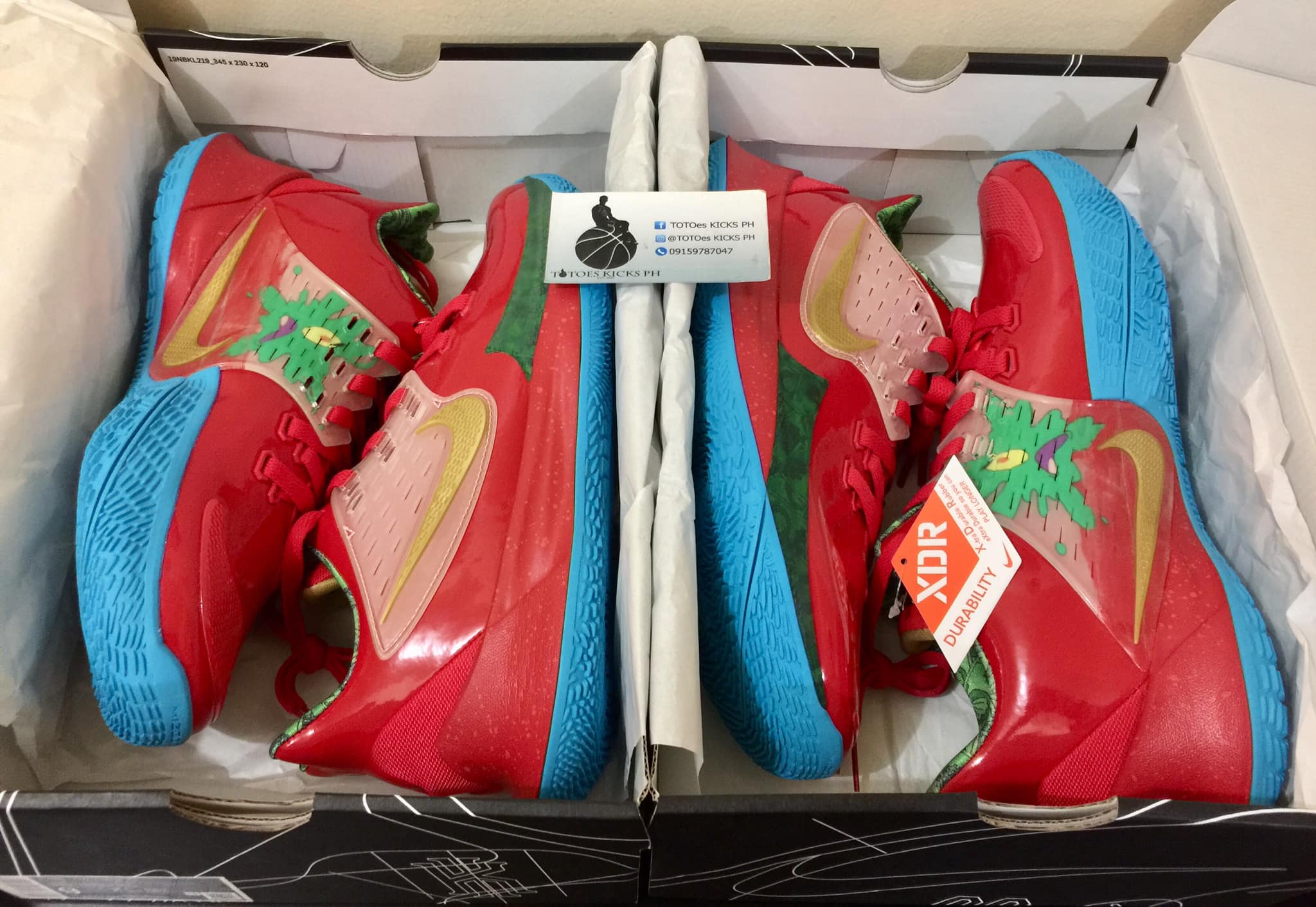 R E S T O C K ❗️❗️❗️⁣⁣ ⁣⁣ Nike Kyrie 5 “ MR. KRABS 