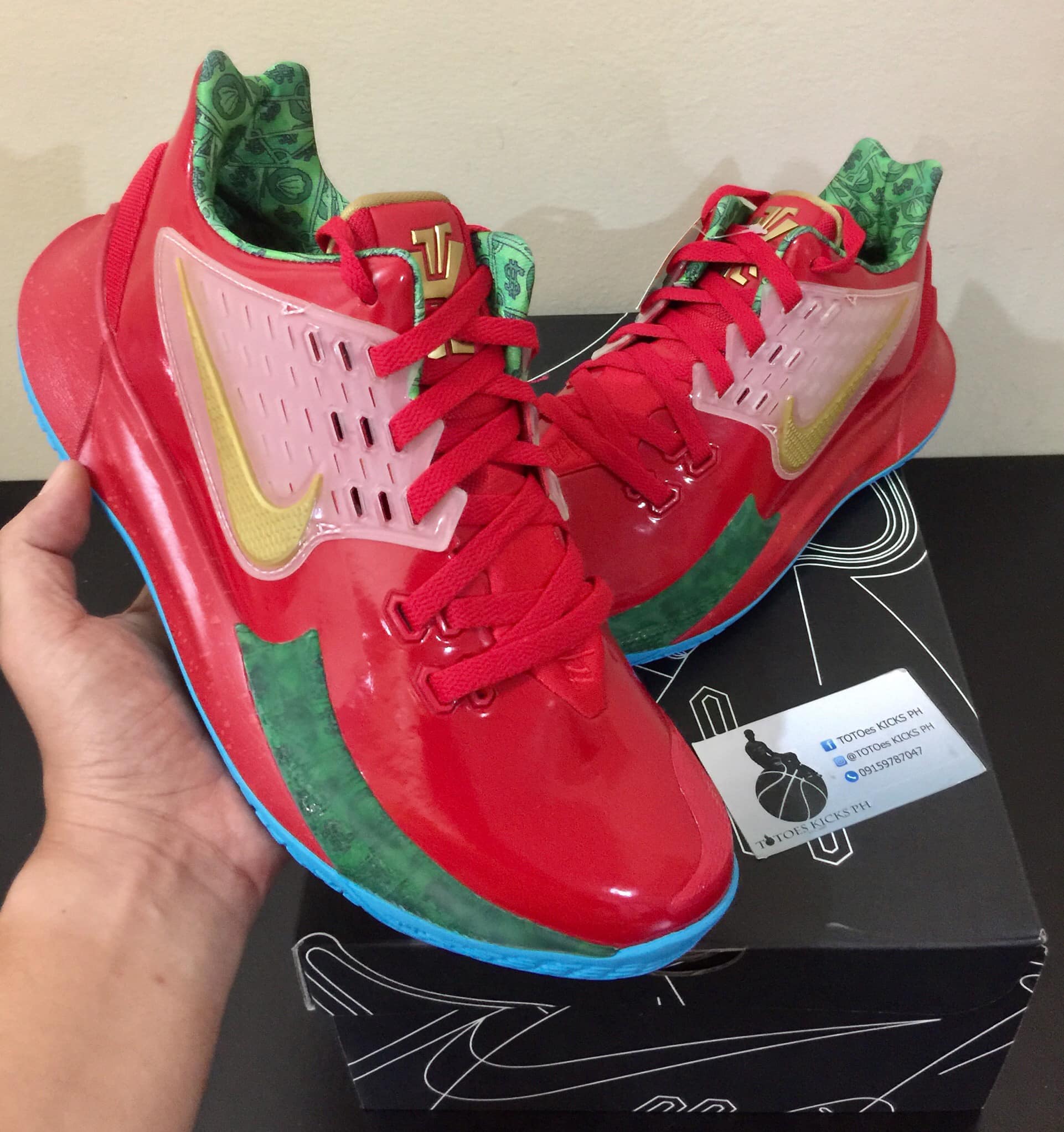 R E S T O C K ❗️❗️❗️⁣⁣ ⁣⁣ Nike Kyrie 5 “ MR. KRABS 