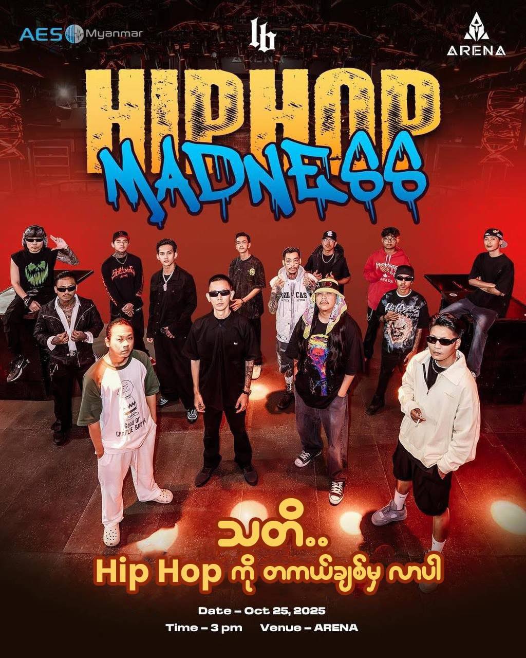 Hip Hop Union - AES Myanmar | Yangon
