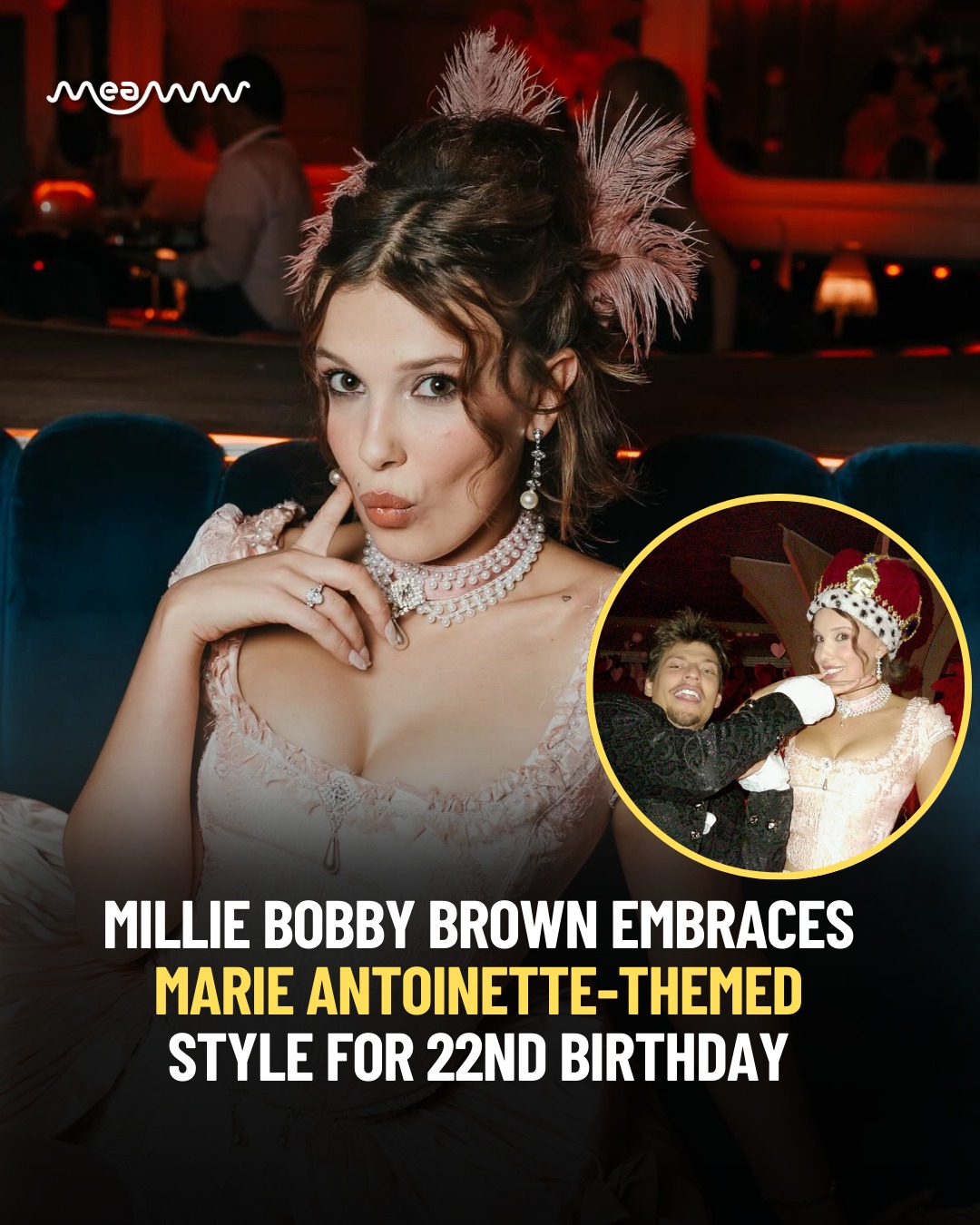 millie bobby brown 18th birthday dress celebrated her 22nd with a Marie Antoinette-themed party at Maison Close, a French restaurant in SoHo, New York City, on February 20. Brown dressed in a pale pink occasion:Graduation Fmbrln Womens Knitted Sweater Shoe Size:13 USA