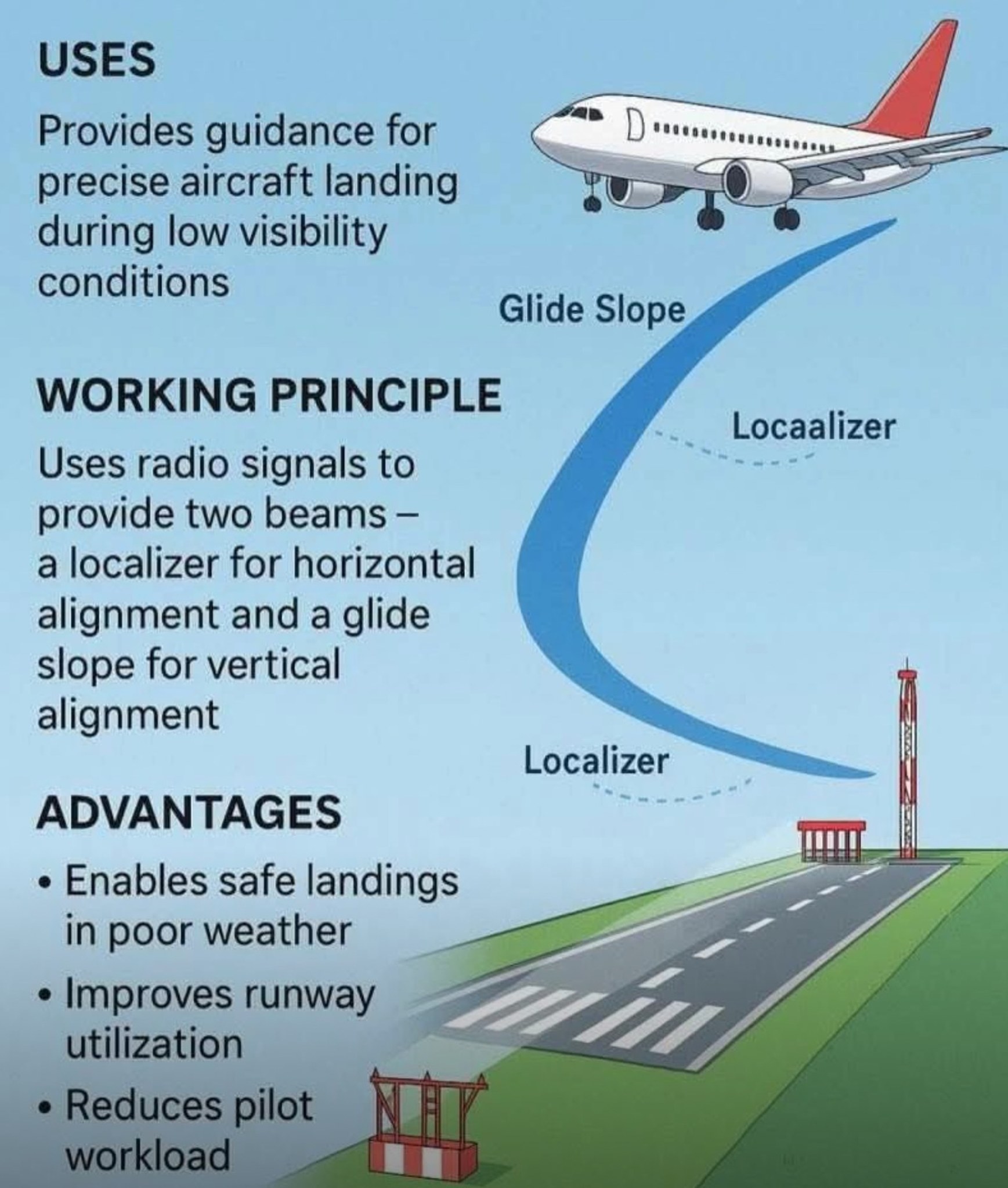 The Pilot - 🔹🔹Instrument Landing System (ILS) When the weather turns ...