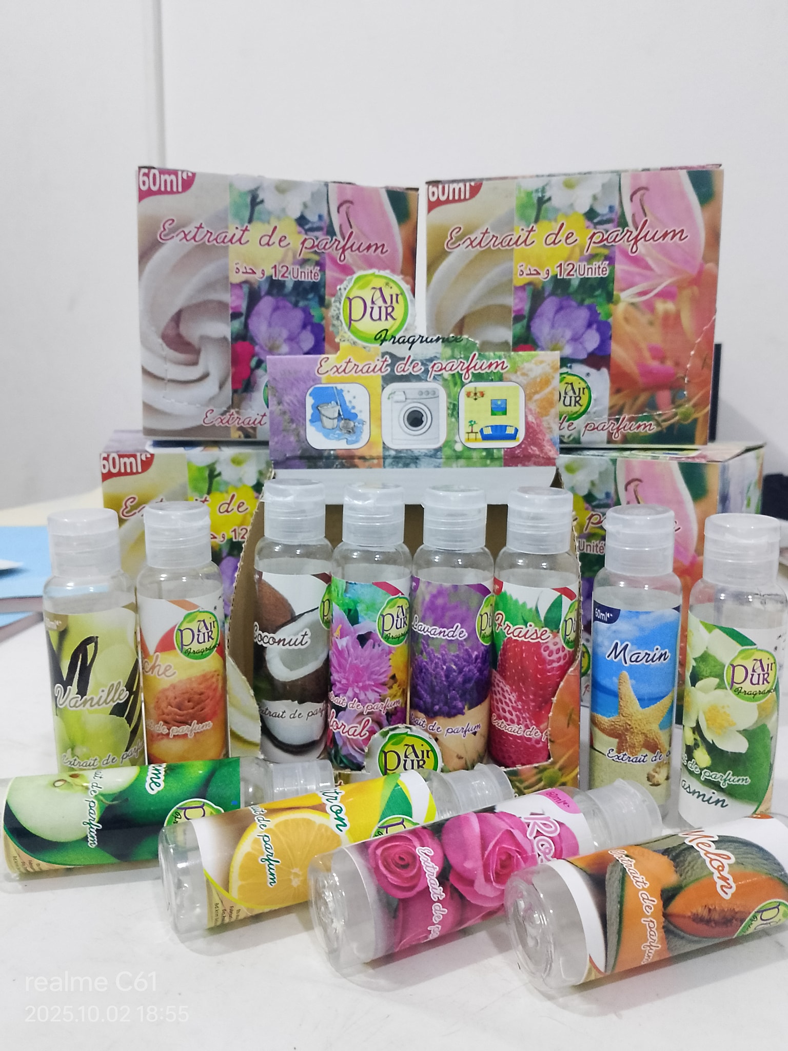 Air pur fragrances