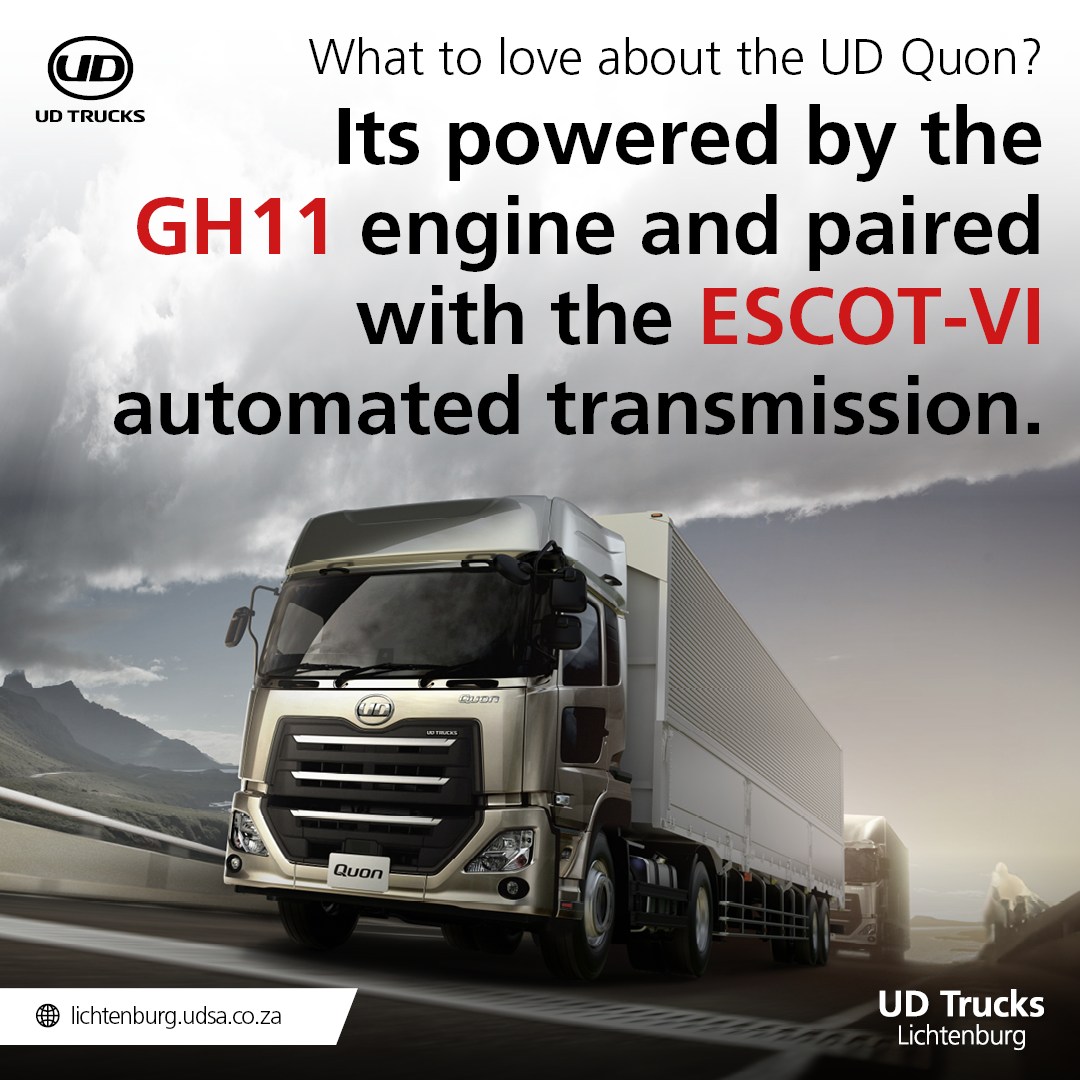 It’s designed to deliver strong... - UD Trucks Lichtenburg | Facebook