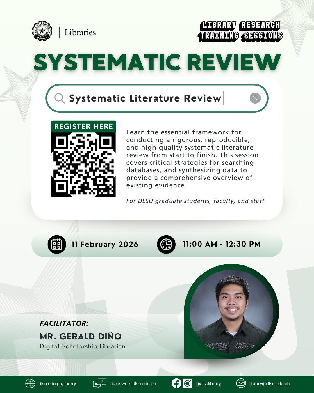 Ready to go beyond the... - De La Salle University Libraries | Facebook