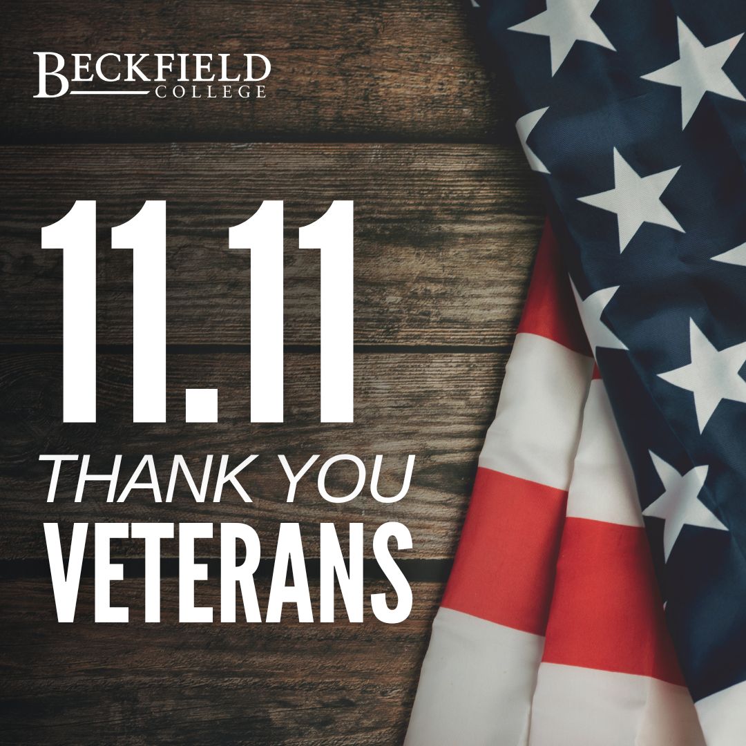 Happy Veterans Day! Today, we honor... - Beckfield College | Facebook