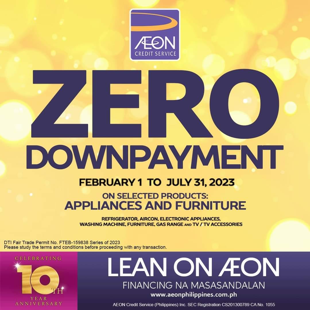 Aeon Credit Installment Cogeo Antipolo