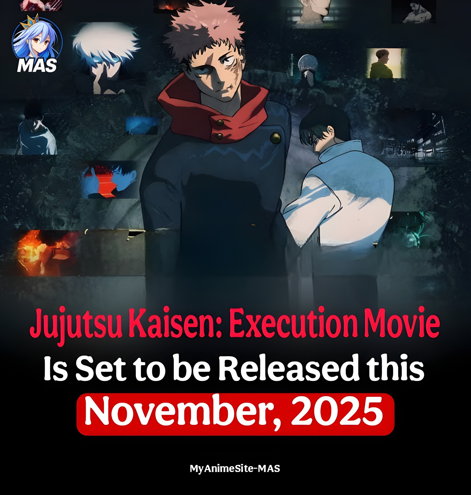 MyAnimeSite - Jujutsu Kaisen compilation movie titled•Jujutsu Kaisen ...