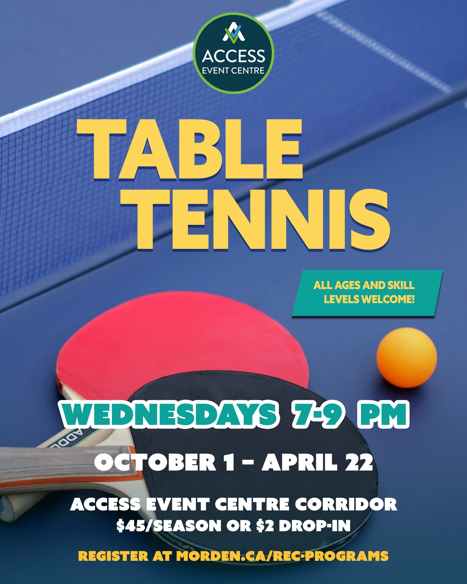 🏓 Table Tennis at the Access Event... - Access Event Centre | Facebook
