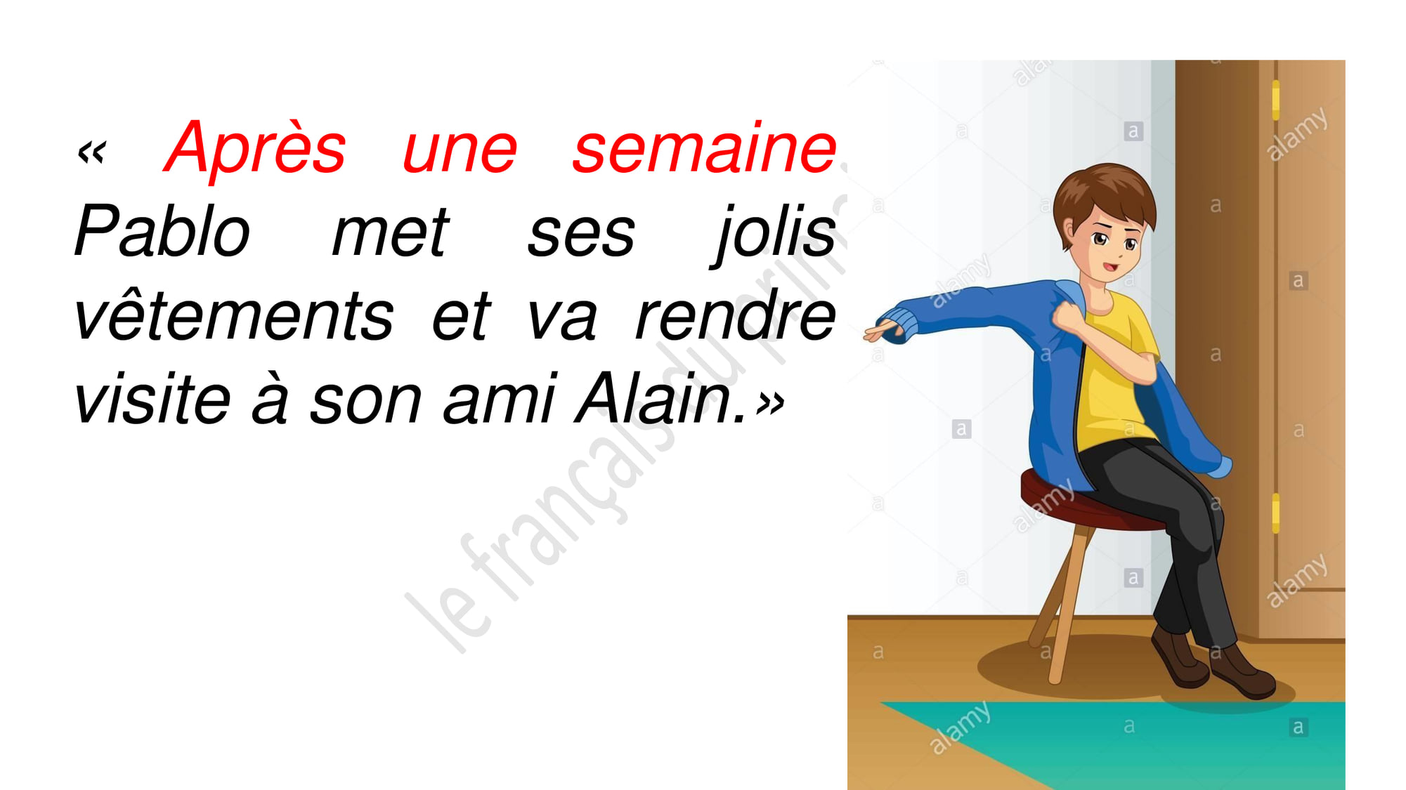 La Visite De Pablo 4eme Annee Le Francais Du Primaire Ab Facebook