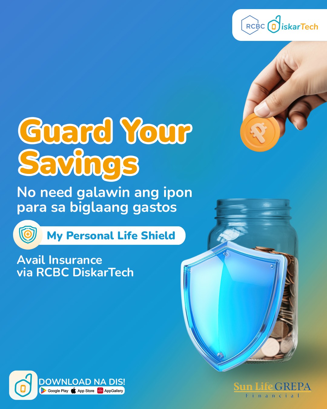 RCBC DiskarTech - Protect your peace of mind. ‘Wag hayaang... | Facebook
