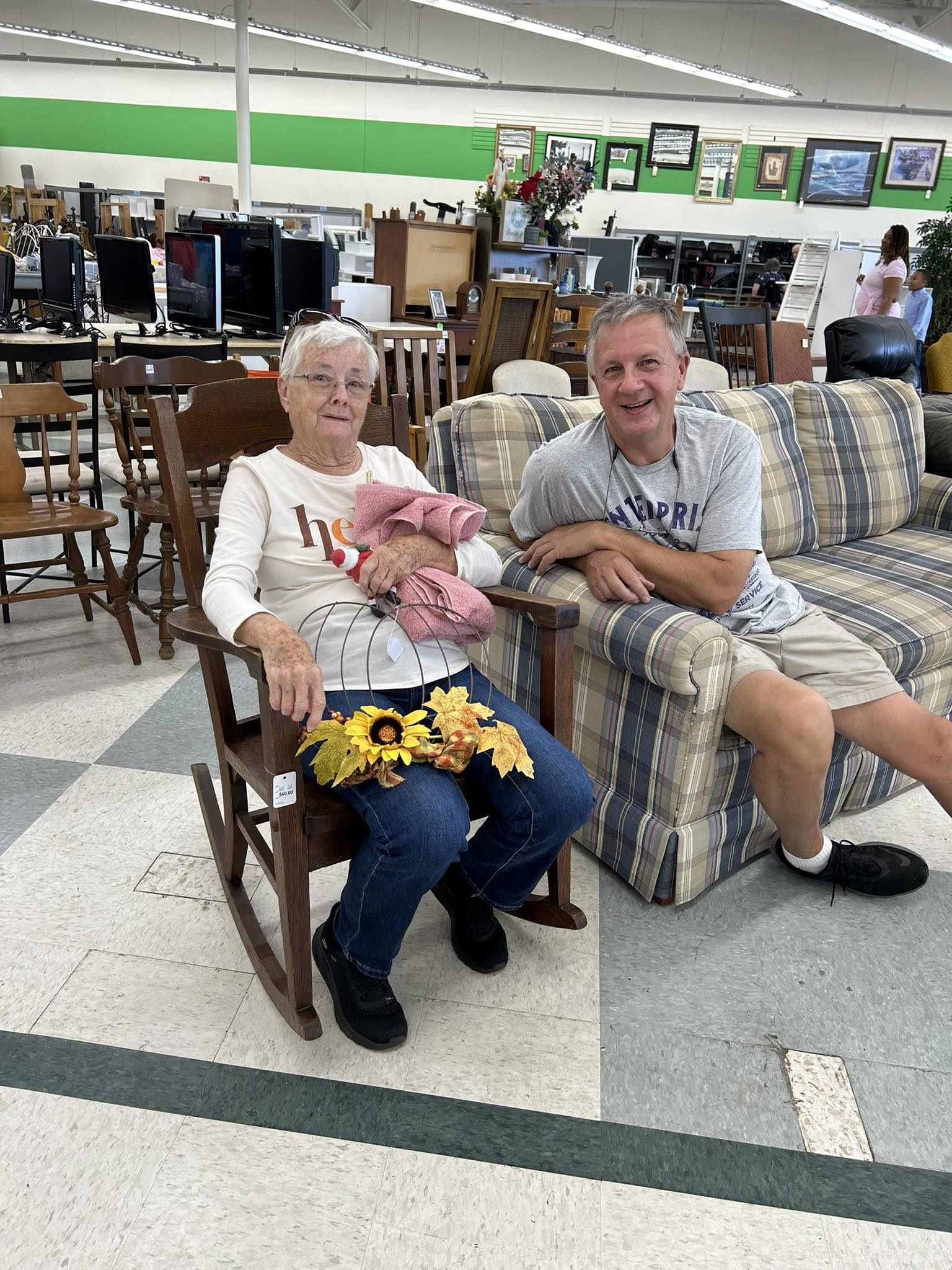 Habitat - Enjoying a little conversation on Saturday at the ReStore ...