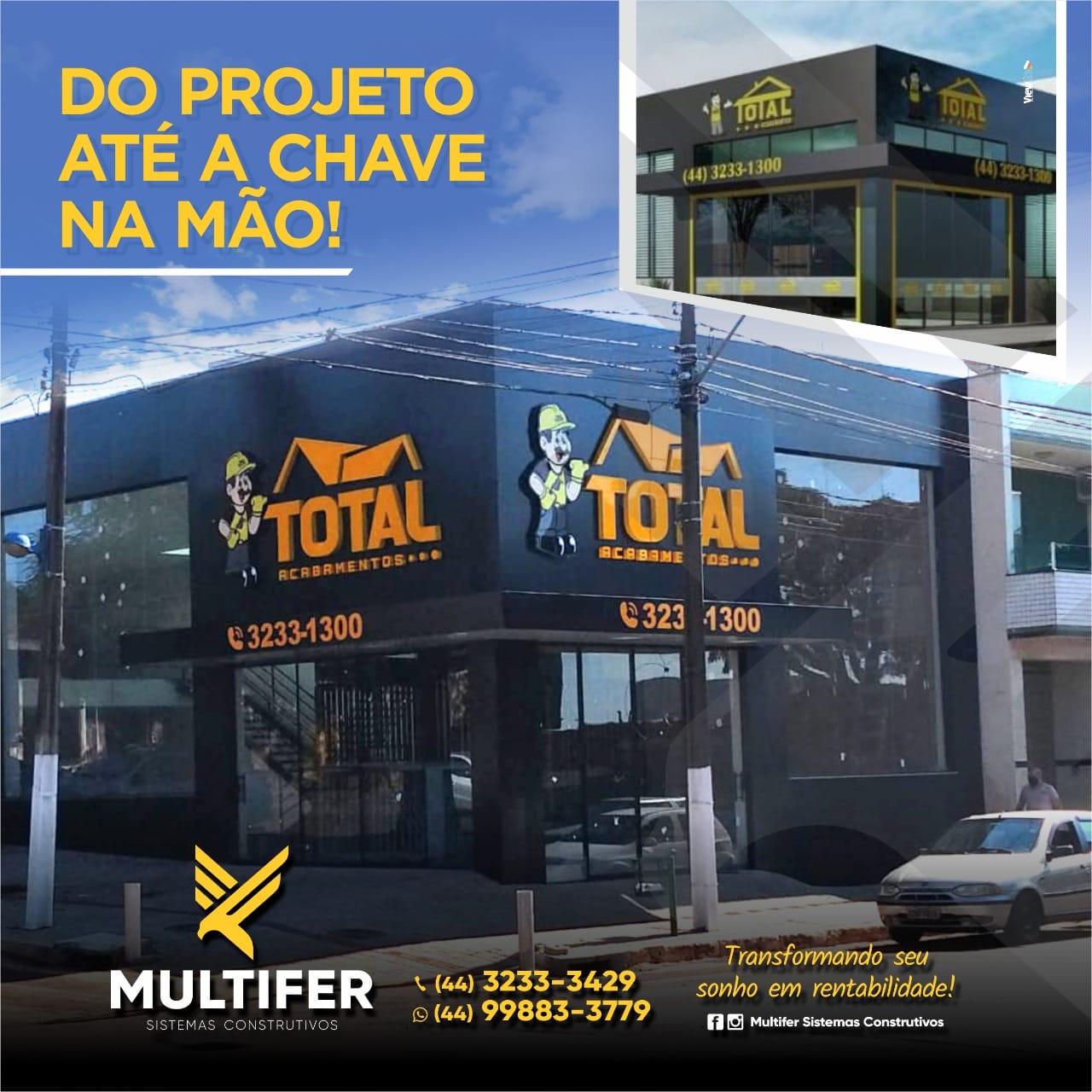 Multifer Sistemas Construtivos - A loja mais moderna da cidade prestes ...