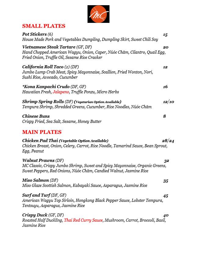 MC Restaurant | Cary NC