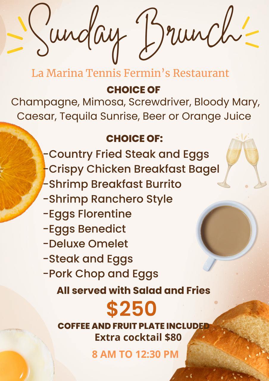 La Marina Tennis - Fermin's Restaurant | Facebook