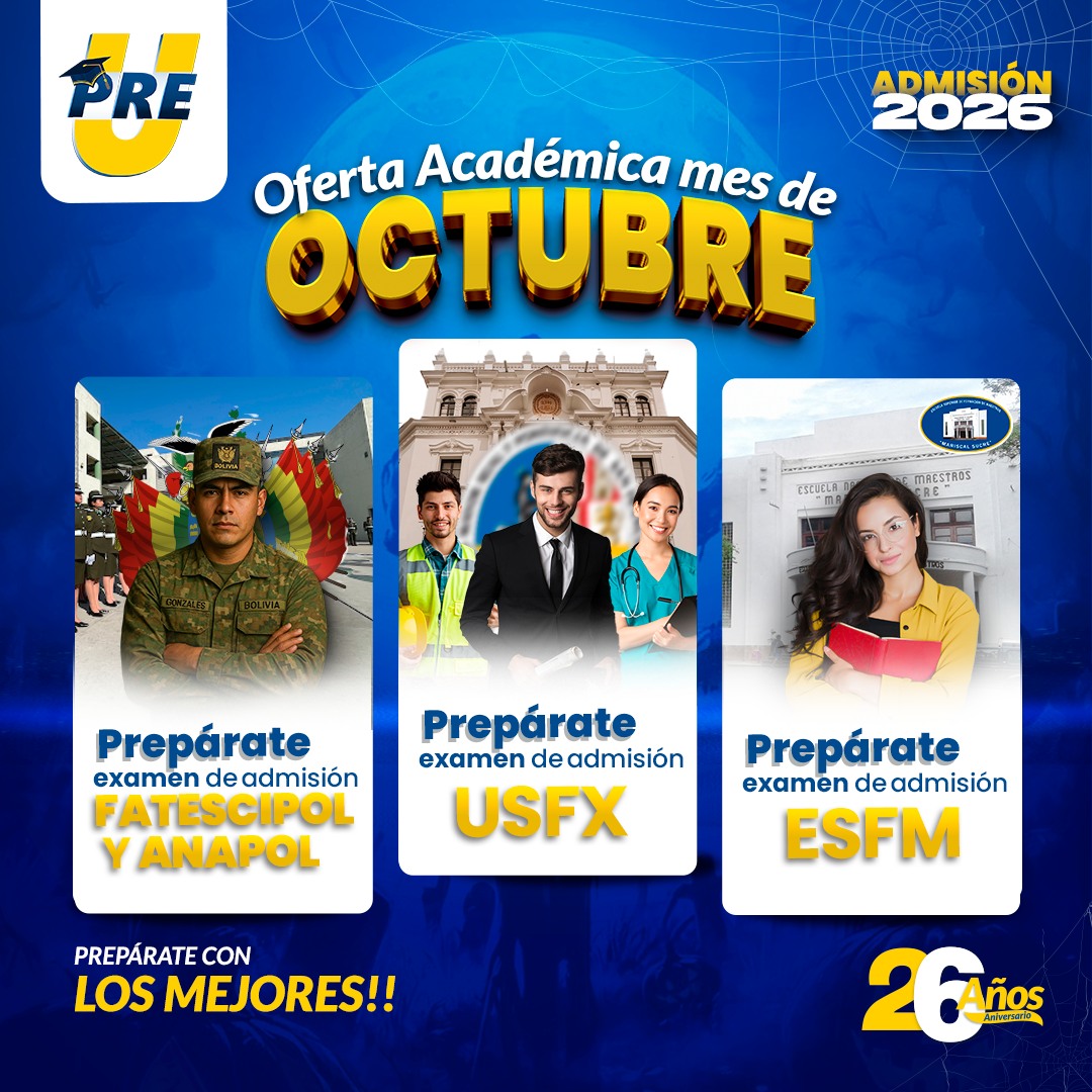 Cursos PreU | Ciudad Sucre