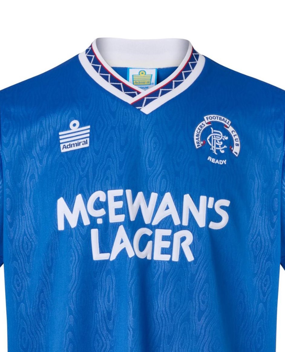 One of the most dominant eras in Rangers history. The 1990-92 home