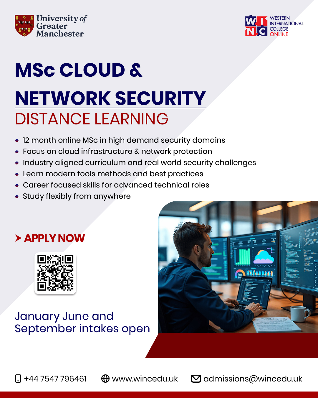 WINC - Build a future-ready career in cybersecurity with the MSc Cloud ...