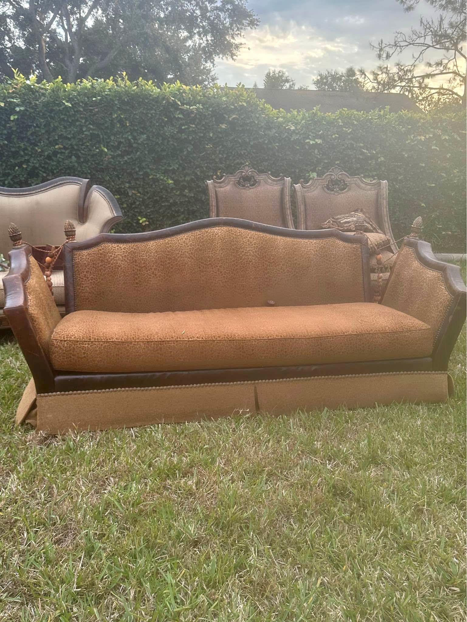 Antique couches or best offer for both - Sofas, Loveseats & Sectionals