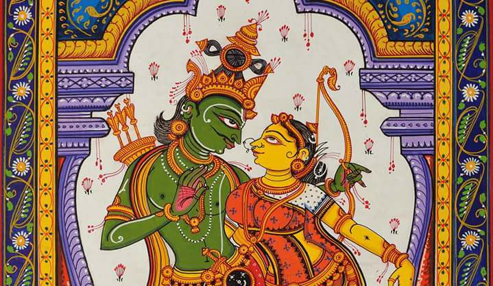 Pattachitra Artist | Navdurga Drawing 4 - Maa Kushmanda 🙏 | Facebook