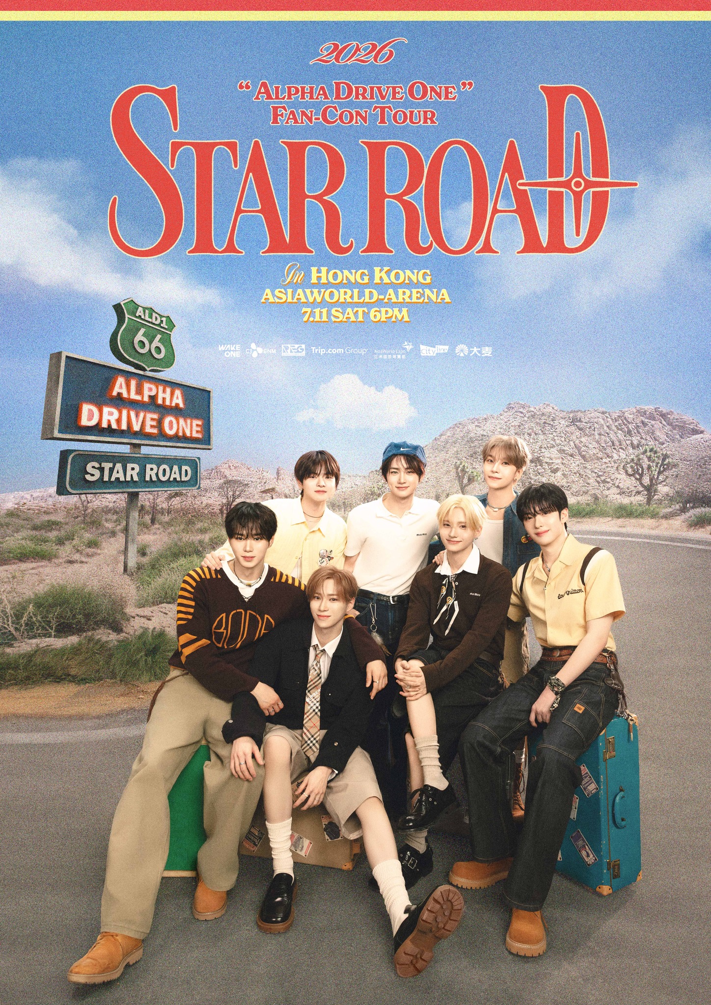 2026 ALPHA DRIVE ONE FAN-CON TOUR [STAR ROAD] IN HONG KONG