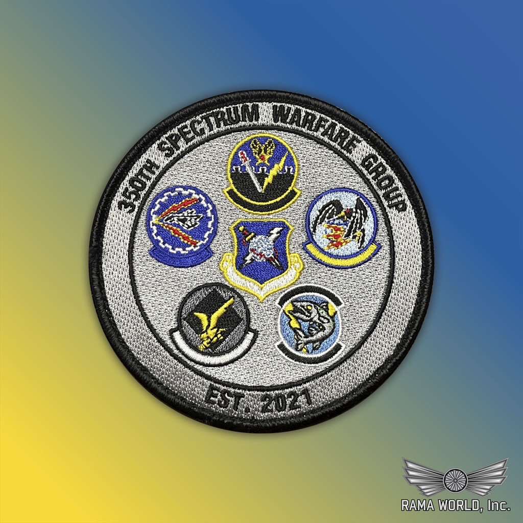 RAMA - Check out this stunning 350th Spectrum Warfare Group patch ...
