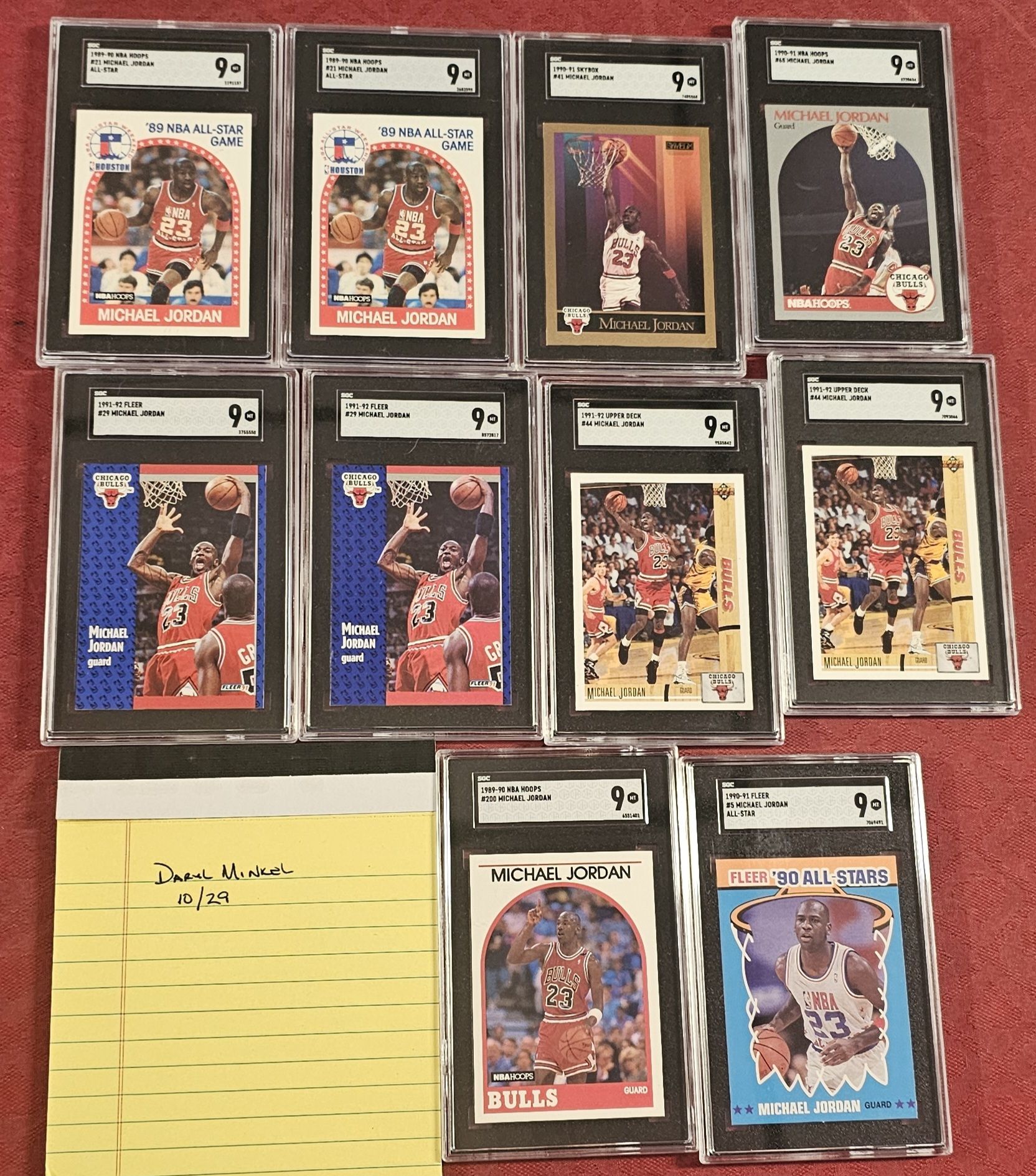 Mint Jordan SGC slabs for sale
