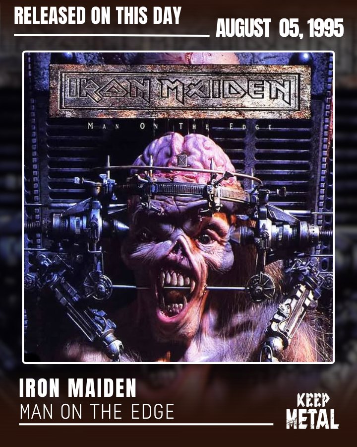Iron Maiden 🔥 Man on the Edge — Box Set (Part 1) 💿 Released on
