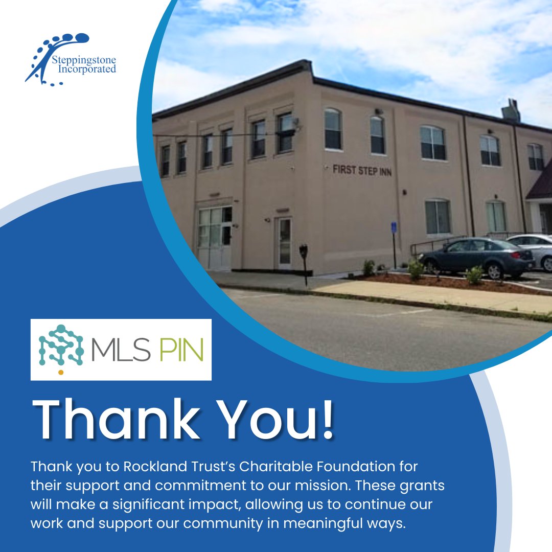 Steppingstone - 💙 Thank you, MLS PIN Charitable Giving Program! 💙 We ...
