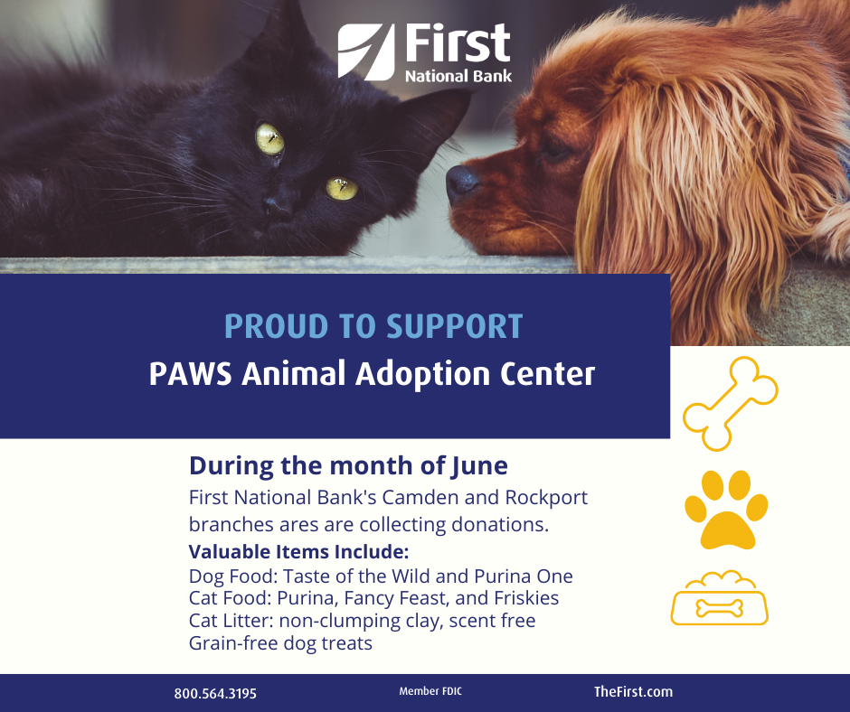 During the month of June our Camden... - First National Bank