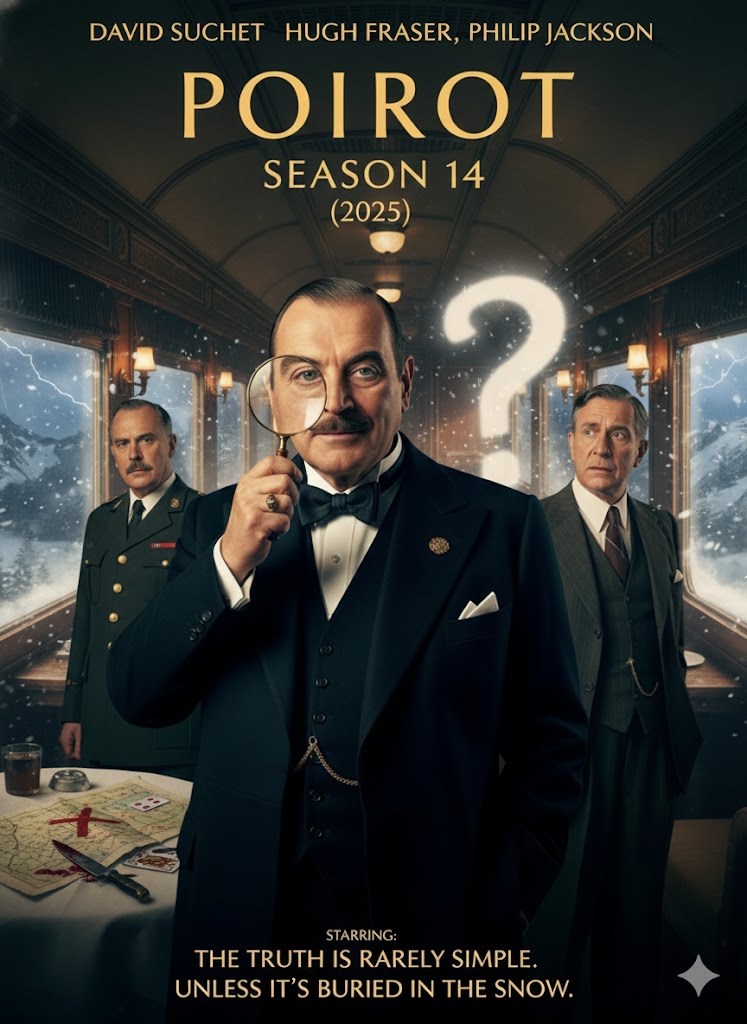 Entertainment - 🎬 POIROT SEASON 14: THE FRONTIER OF TRUTH Starring ...