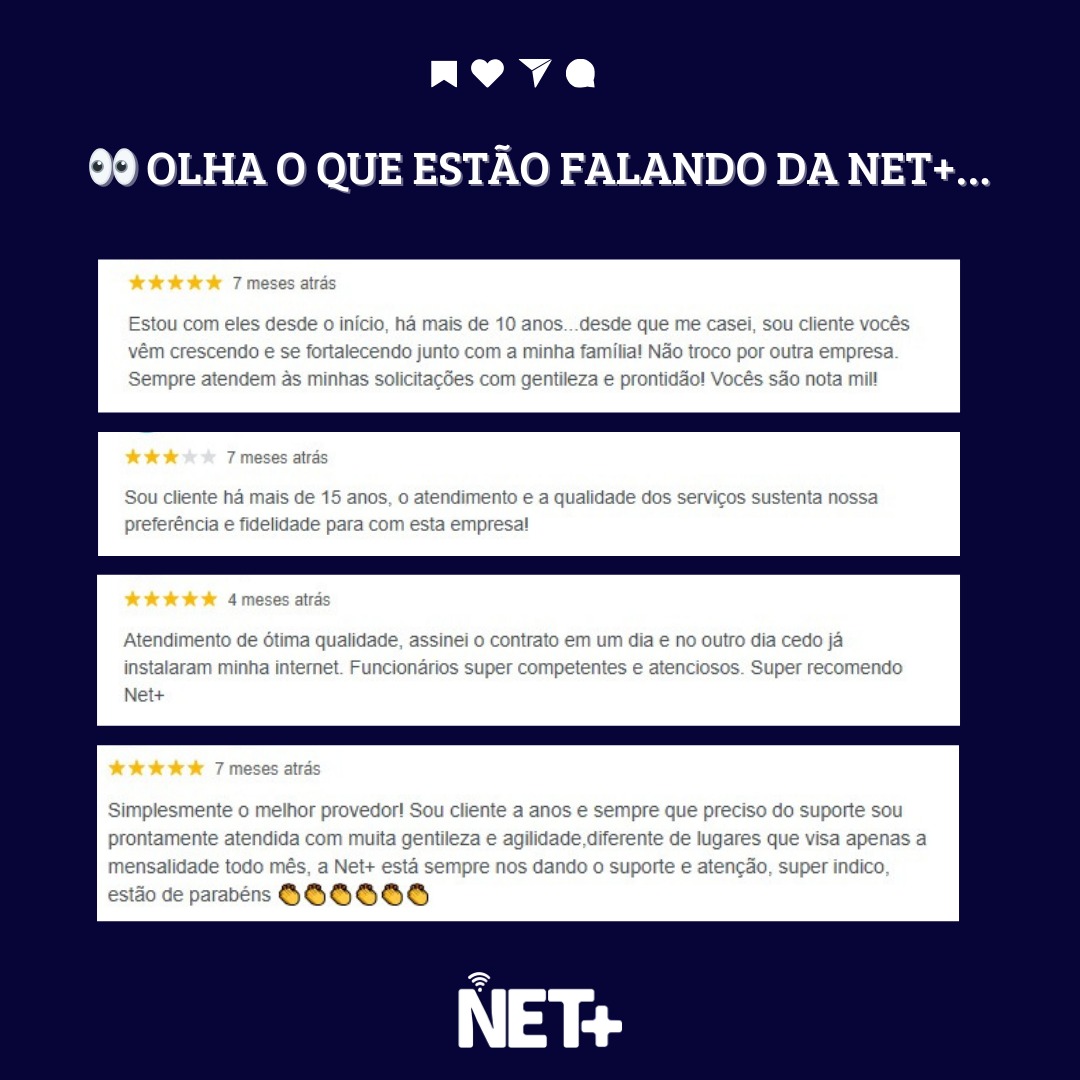 Net+ Internet Fibra Óptica | Barretos SP