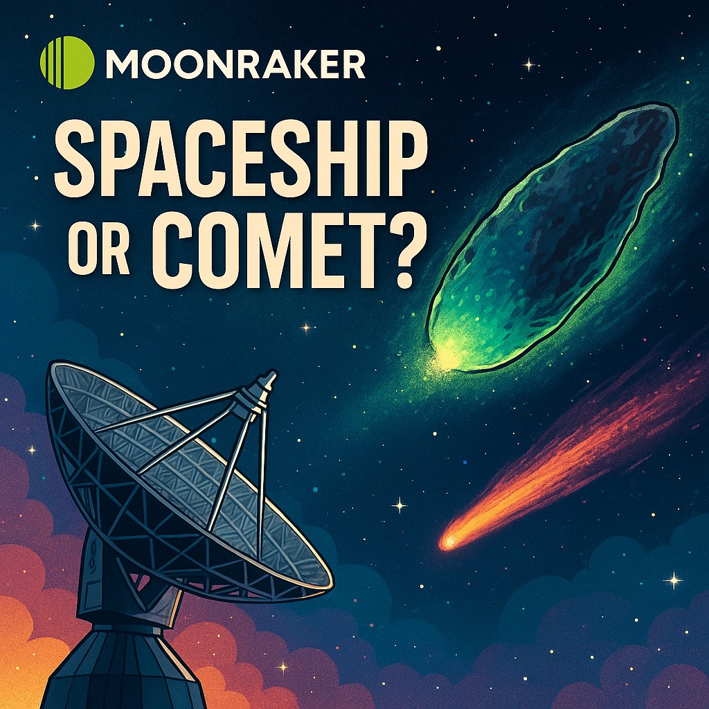 Moonraker - 🛰️ COMET OR SPACESHIP? Interstellar object 3I/ATLAS hits ...