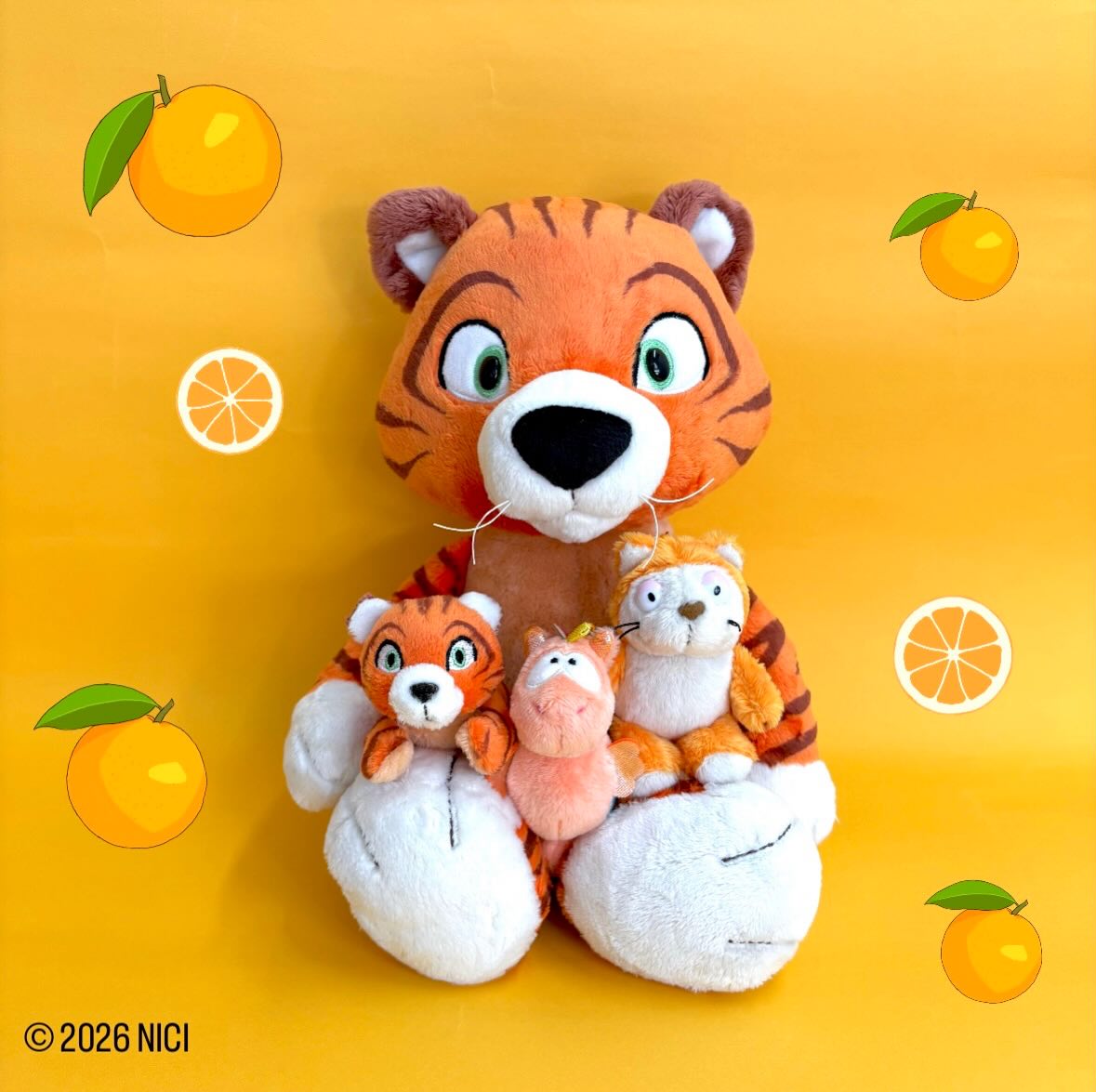 本日はオレンジの日🧡／ NICIのオレンジカラーの仲間達をご紹介🍊 元気