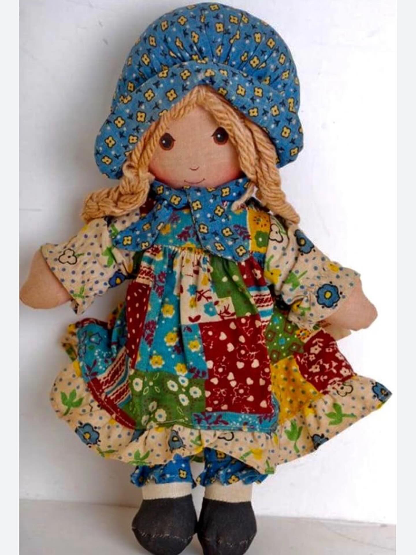 1970s HOLLY HOBBIE RAG DOLL! When you see this, you think of what?