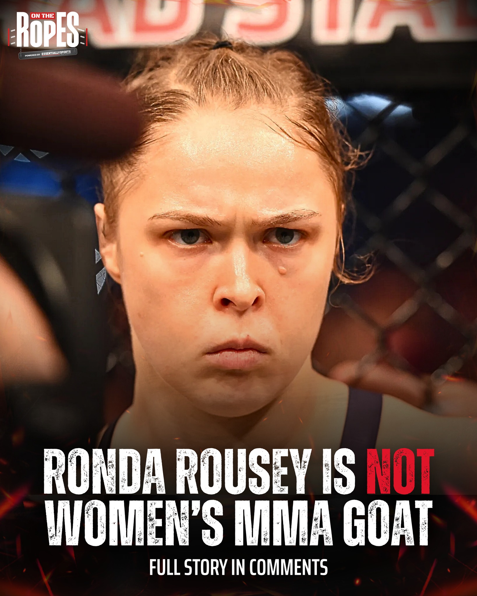 On The Ropes - Great response by Joe! 💀 #mma... | Facebook