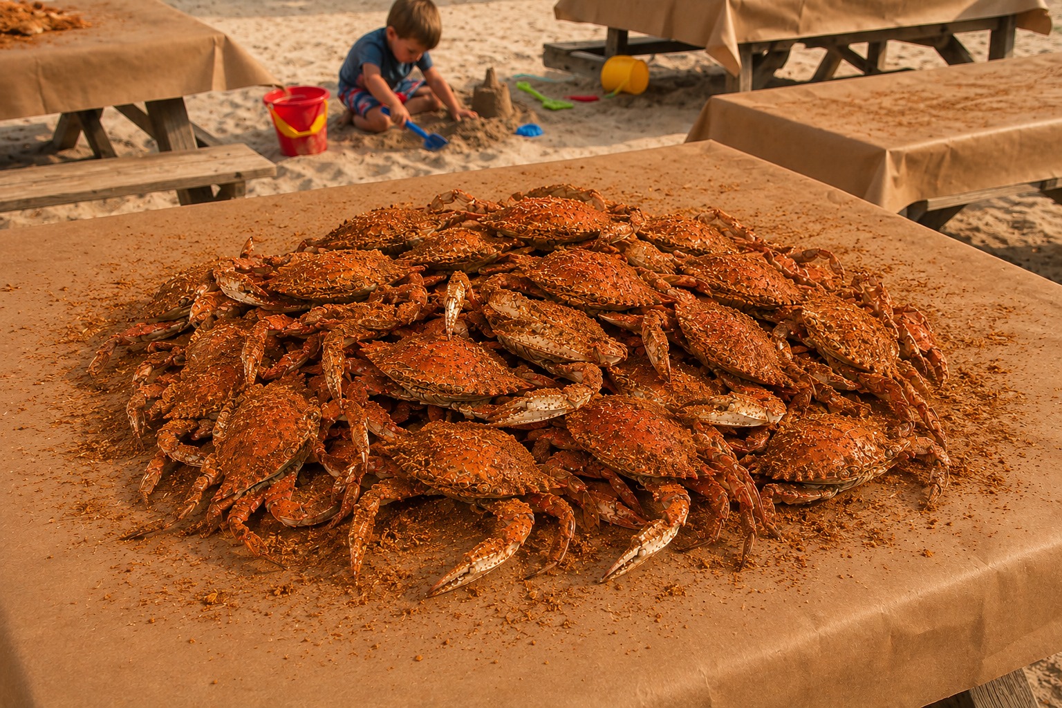 Endless seafood at Crazy Crab - Glen Burnie