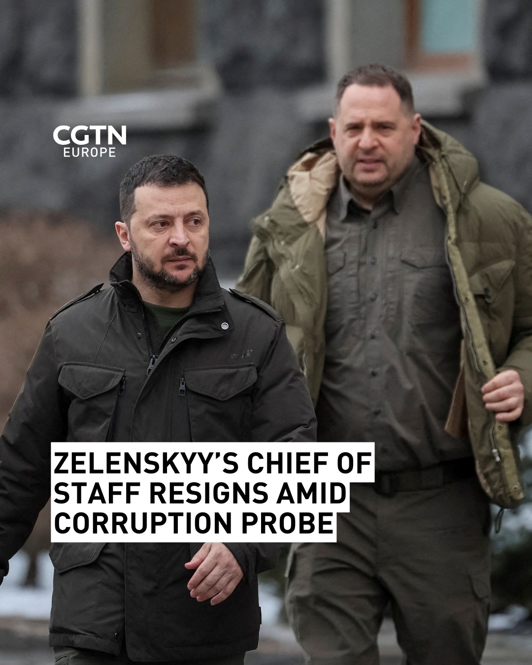 CGTNEurope - President Volodymyr Zelenskyy's powerful chief of staff, a ...
