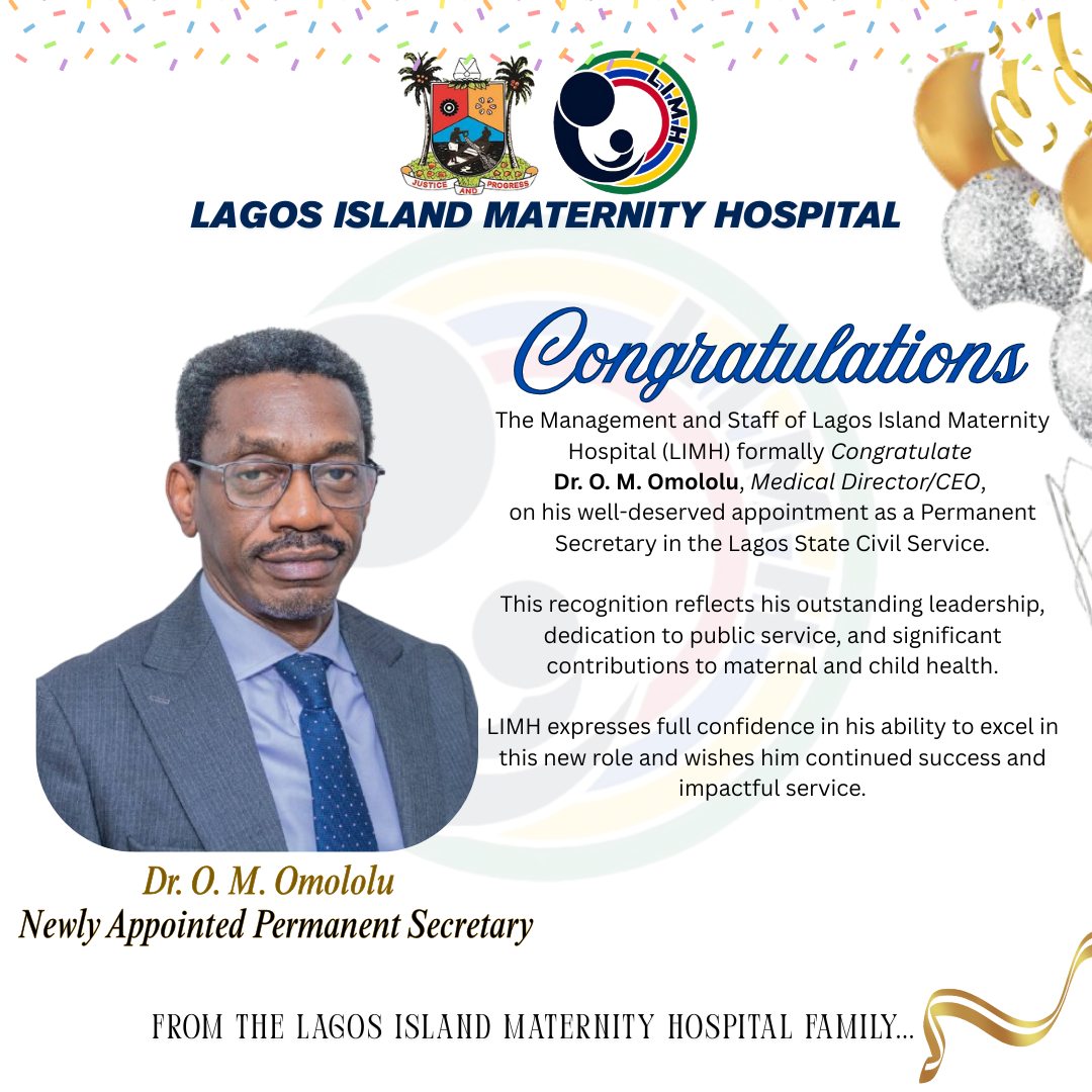 Lagos - 📣📣📣 Official Announcement from Lagos Island Maternity Hospital ...