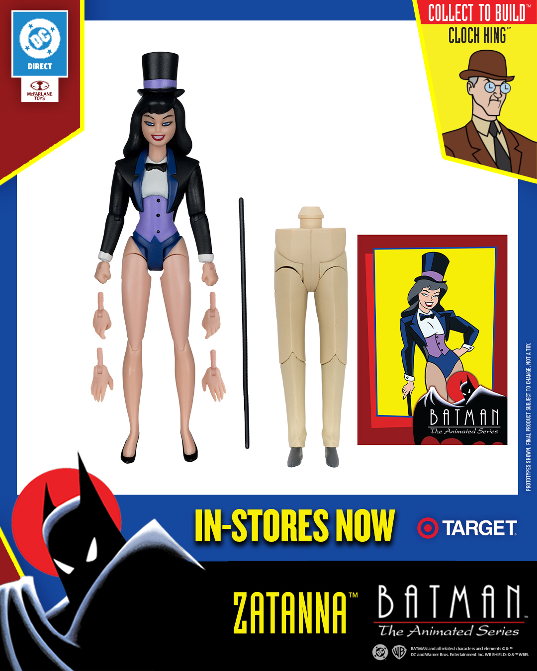Zatanna™ from Batman: The Animated Series™ is available in-stores