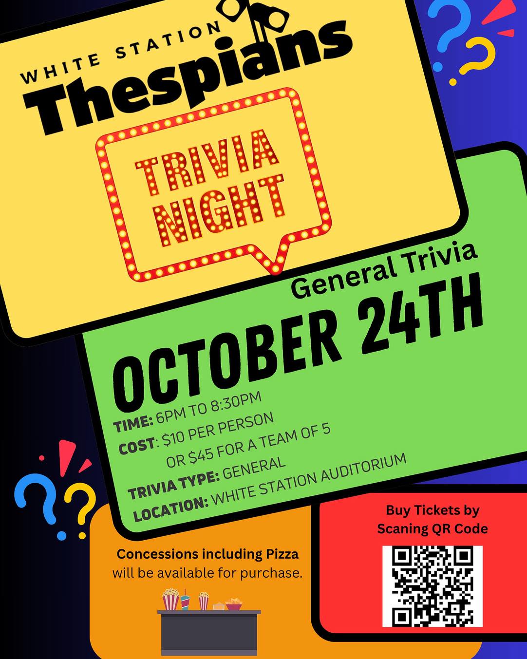 White - 🎭 Test Your Knowledge at Trivia Night! 🧠 Join the White Station ...