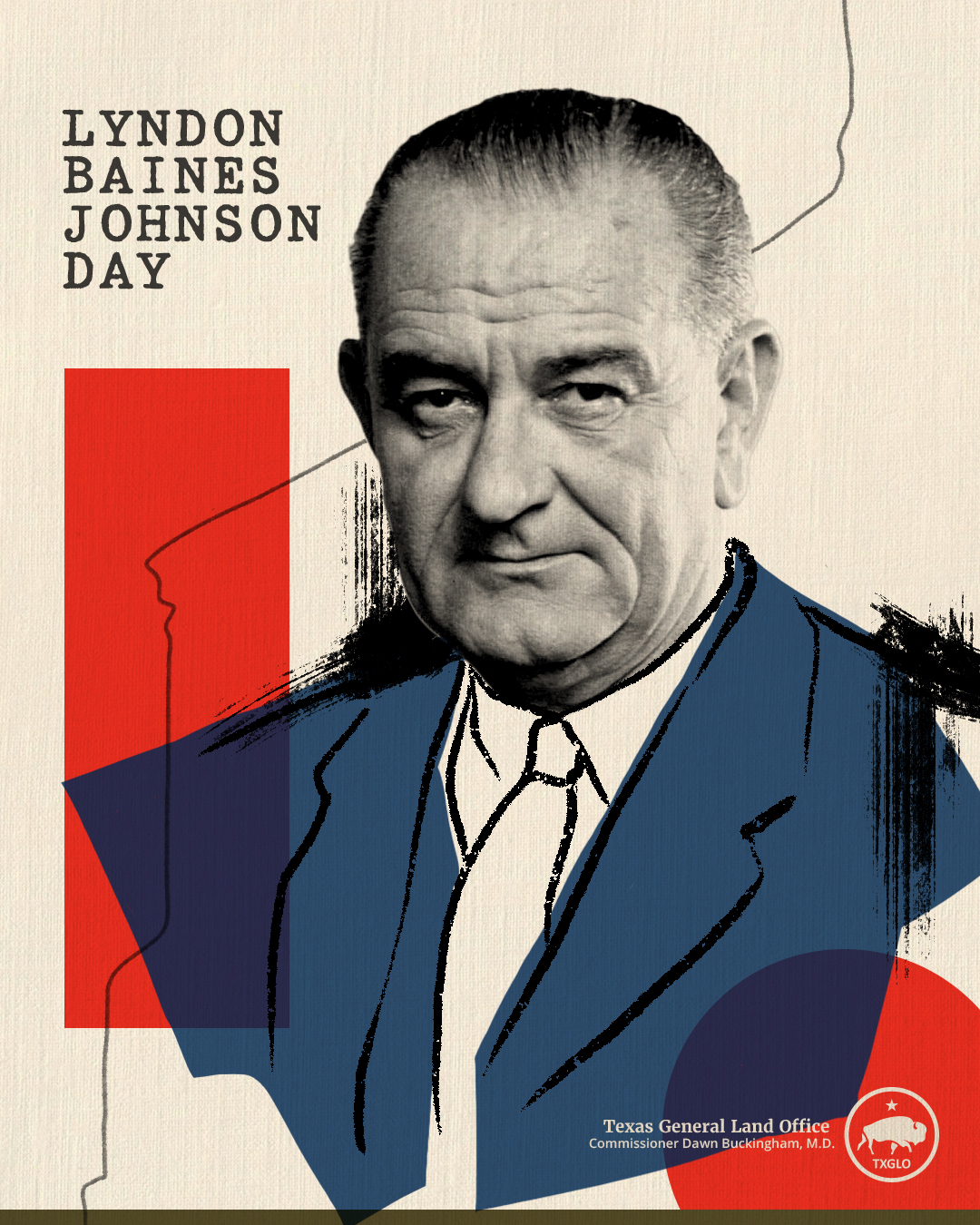 Happy Birthday, Lyndon Baines Johnson! LBJ was a proud Texan, a