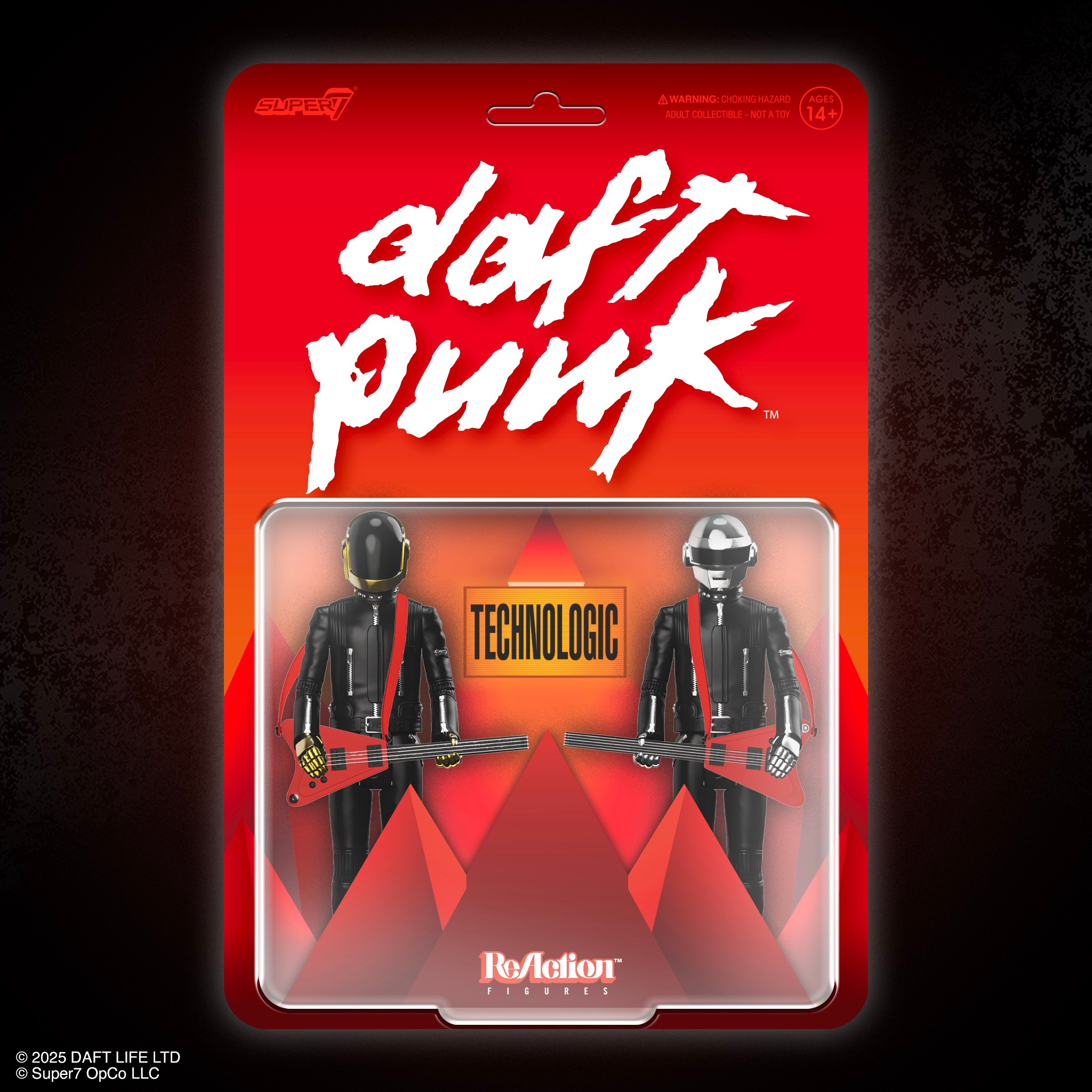 Super7 ReAction DAFT PUNK (Human After All) ReAction Figures Wave 