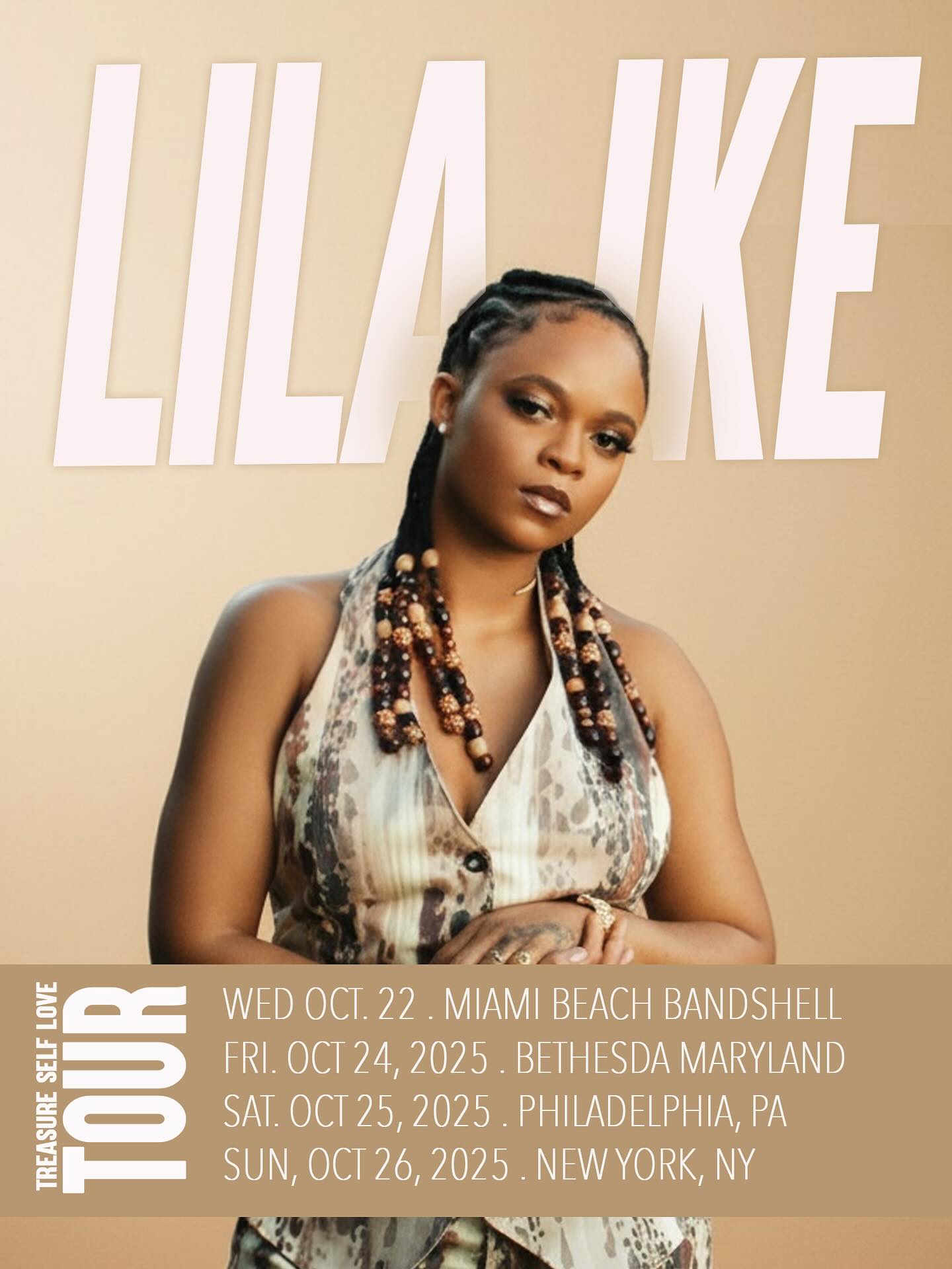 LILA IKÉ & WURL SOUND - TREASURE SELF LOVE EUROPE TOUR | APRIL