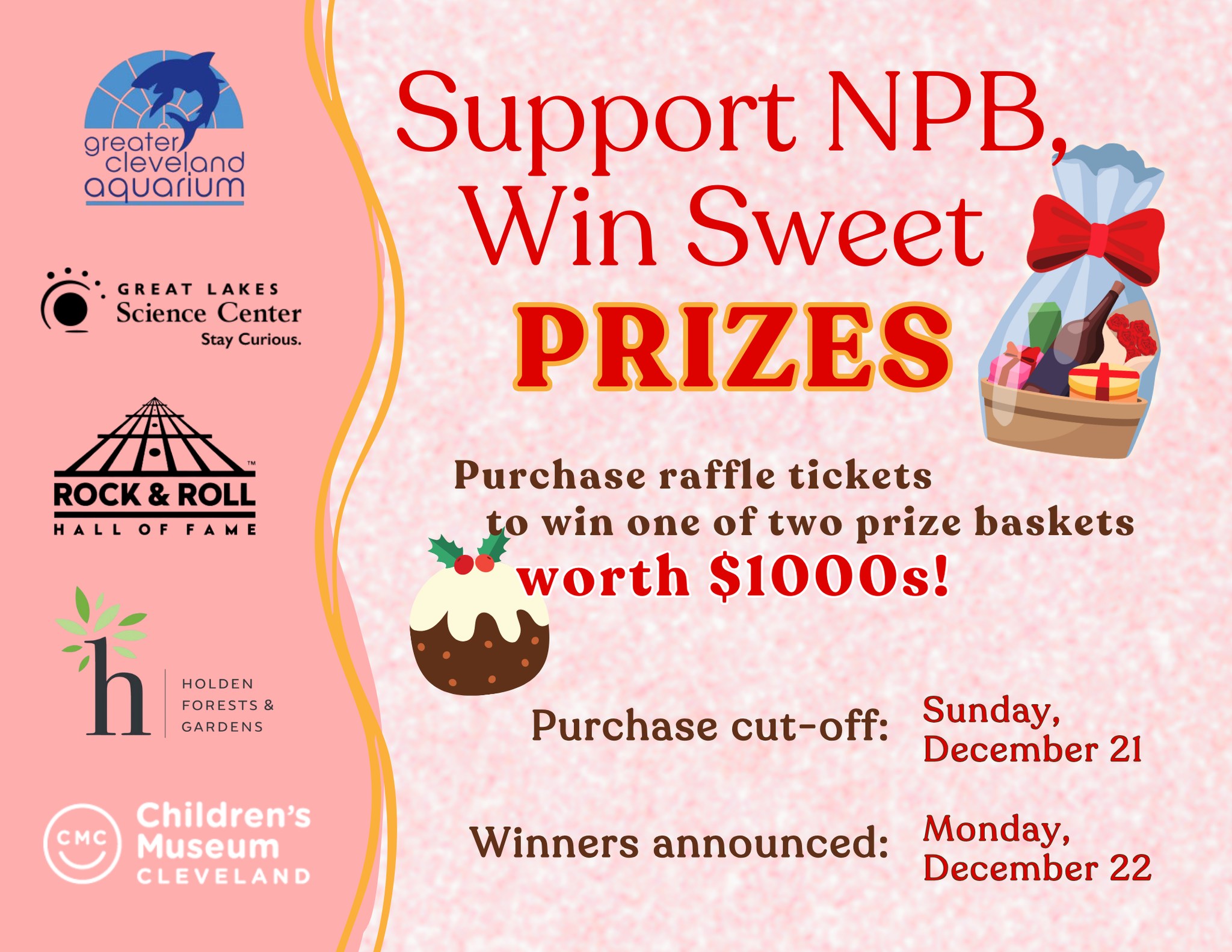 🎁 Ticket's for NPB's biannual raffle... - North Pointe Ballet | Facebook