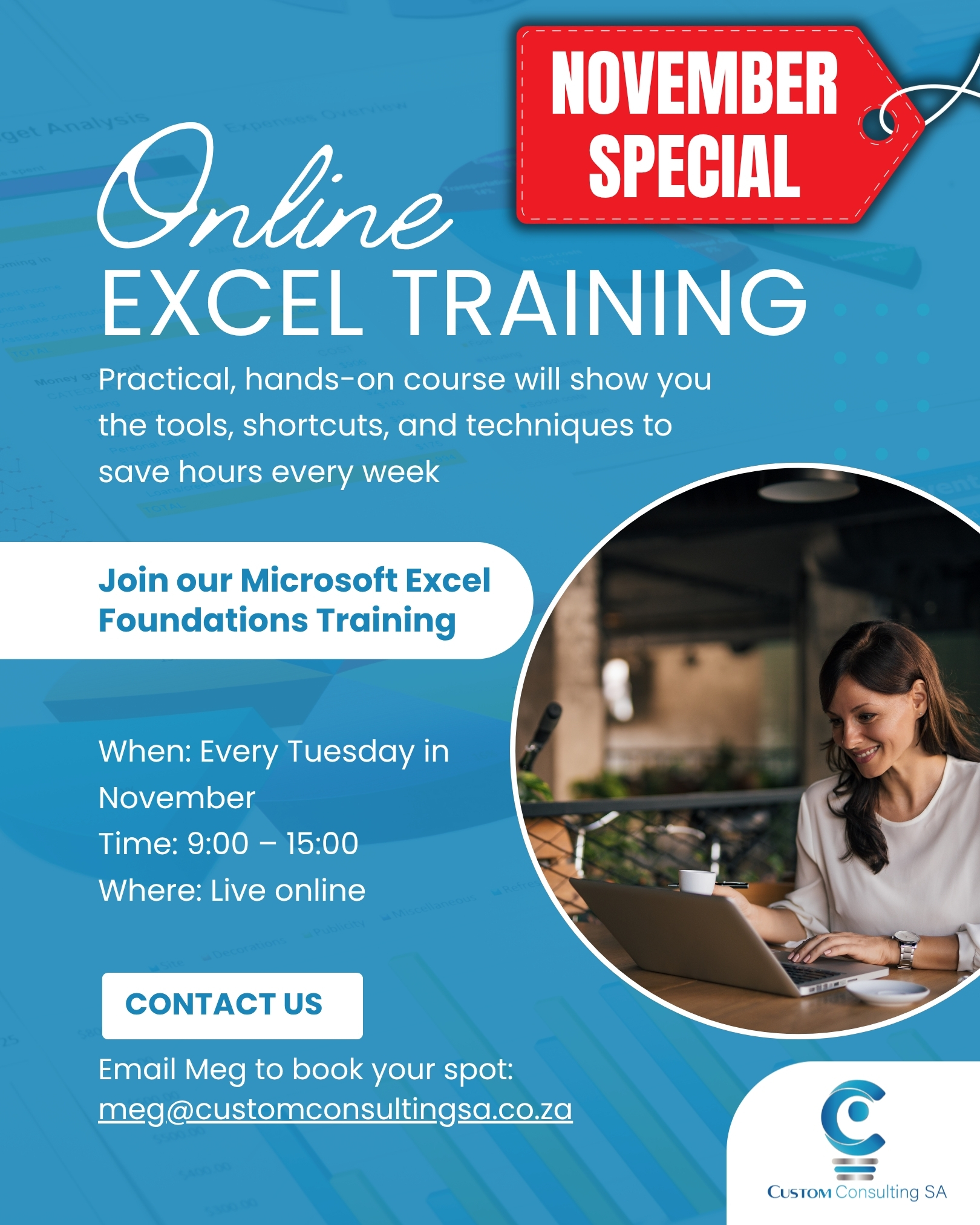 Custom - November Microsoft Excel Training Special (Learn Excel the ...