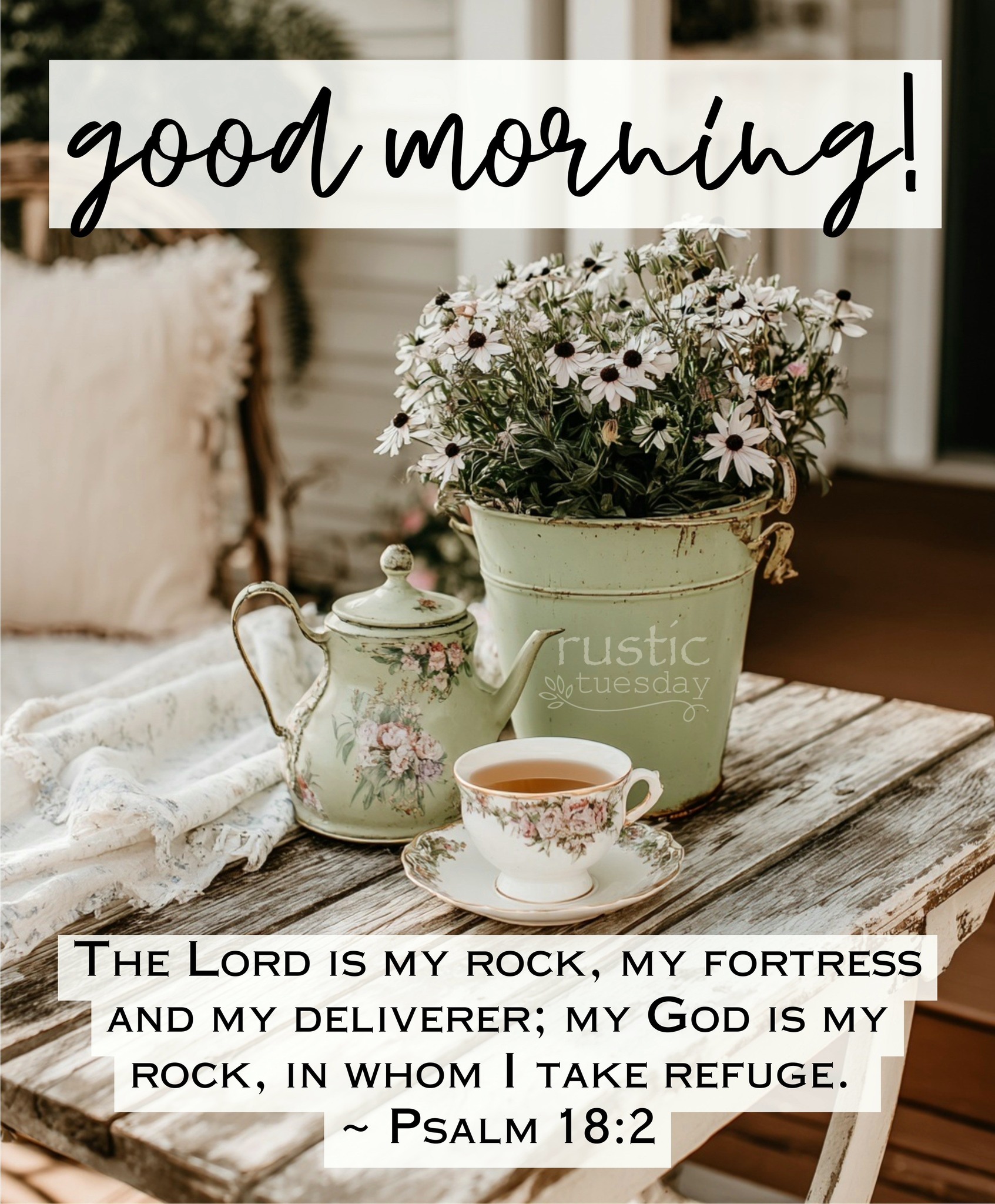 𝚛𝚞𝚜𝚝𝚒𝚌 - ☀️ Good Morning! I always feel a sense of calm with this verse ...
